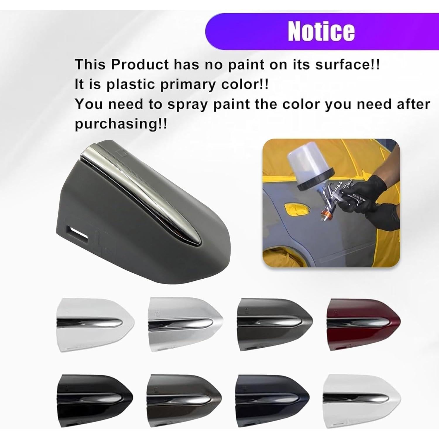 Cubierta de Tapa de Cerradura XQSMWF Cromo para Ford Fusion y Edge