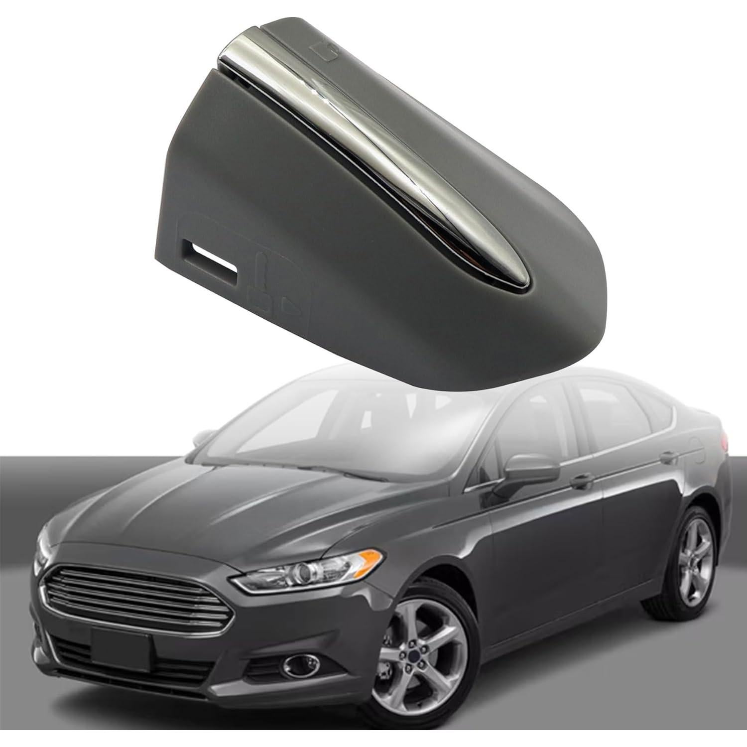 Cubierta de Tapa de Cerradura XQSMWF Cromo para Ford Fusion y Edge