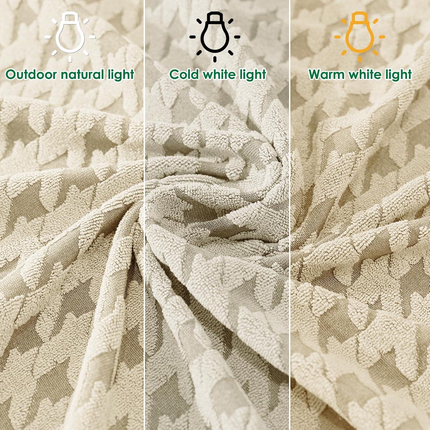 Funda de Sofá Stretch MAXIJIN Grande Beige 71-91" Antideslizante