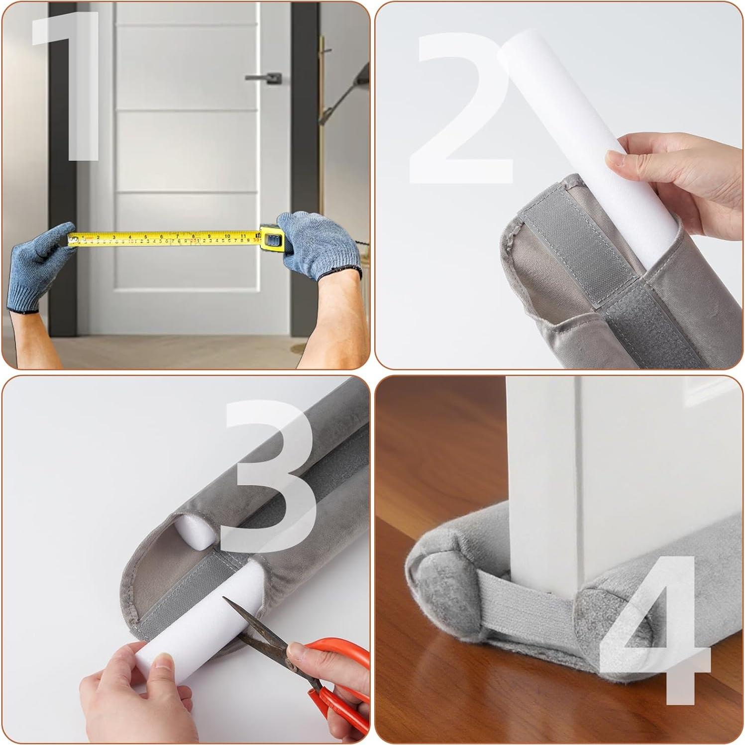 Tapón para puerta Amugret 30-36" Gris Aislante Acústico