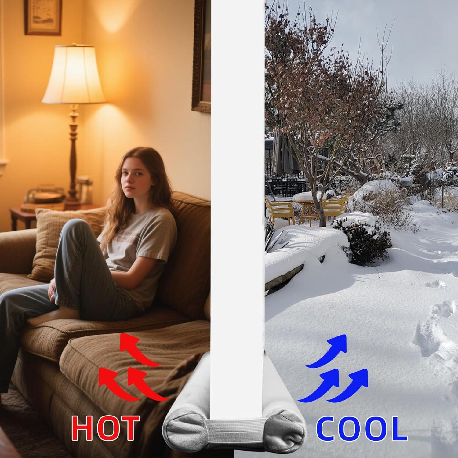 Tapón para puerta Amugret 30-36" Gris Aislante Acústico