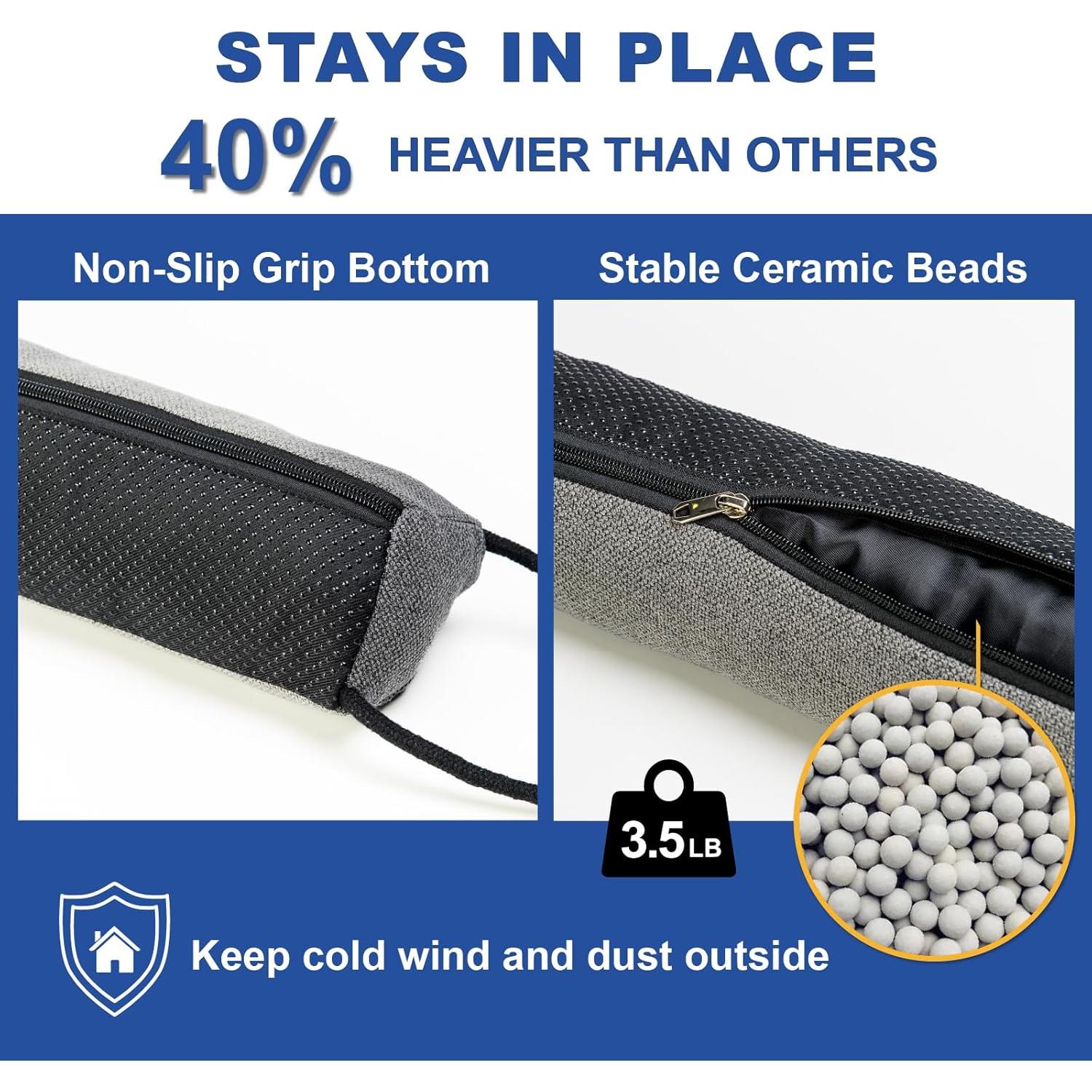 Tapón de Draft Pesado YOUFI 81.28 cm Antideslizante Lavable