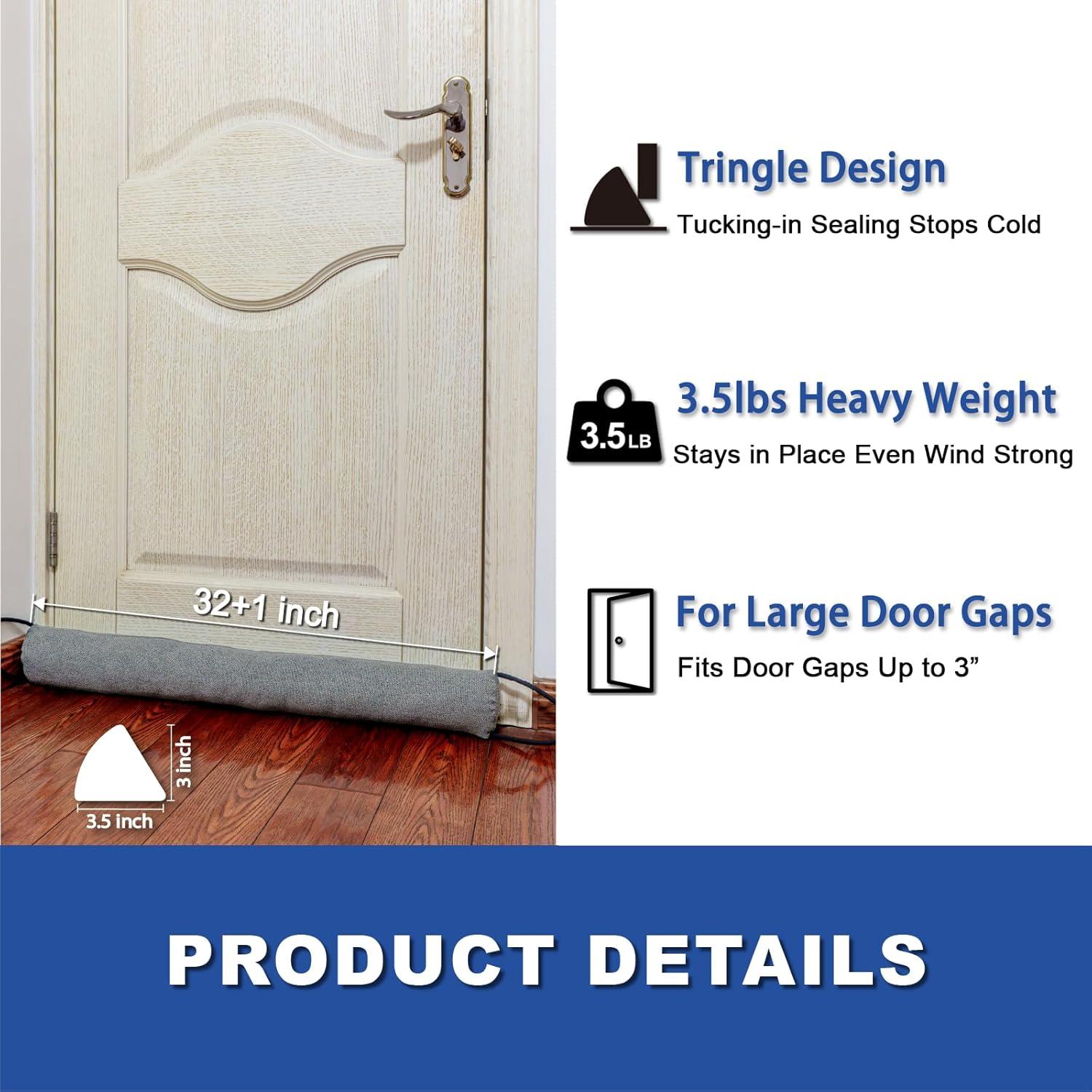 Tapón de Draft Pesado YOUFI 81.28 cm Antideslizante Lavable