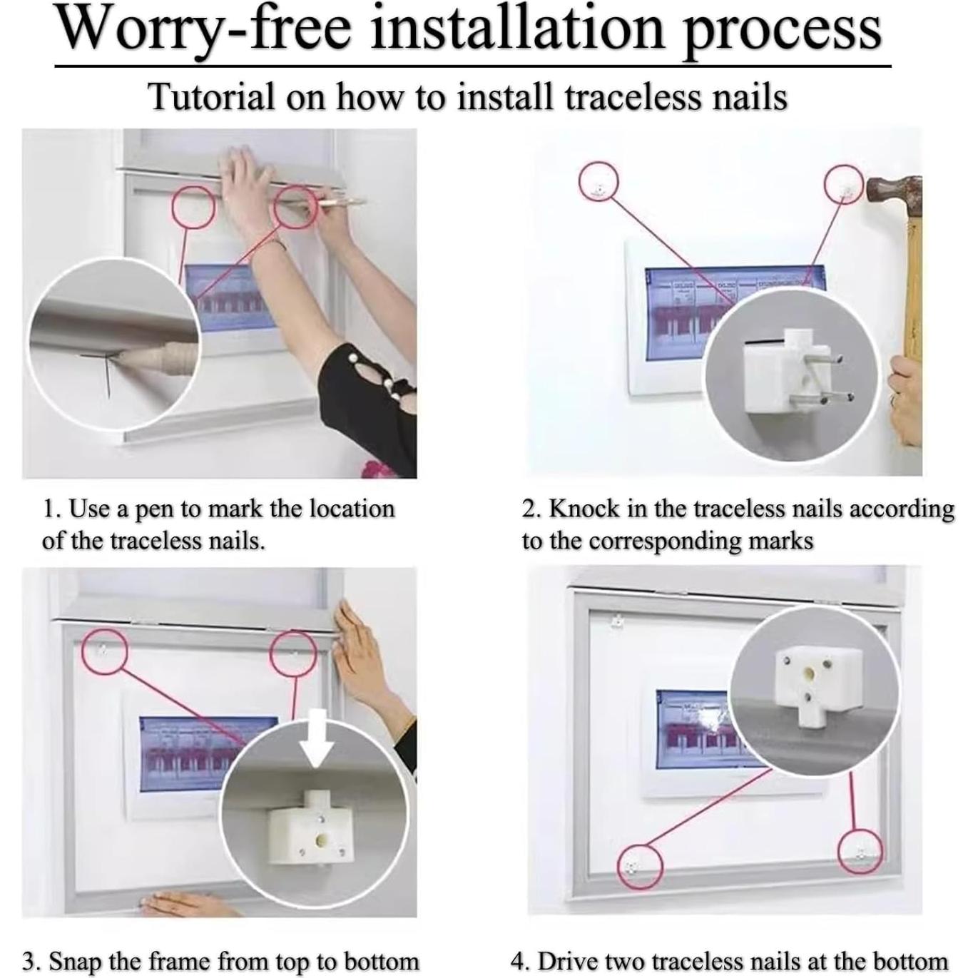 Cubierta Decorativa para Caja de Interruptores GHTALDF 50x70 cm