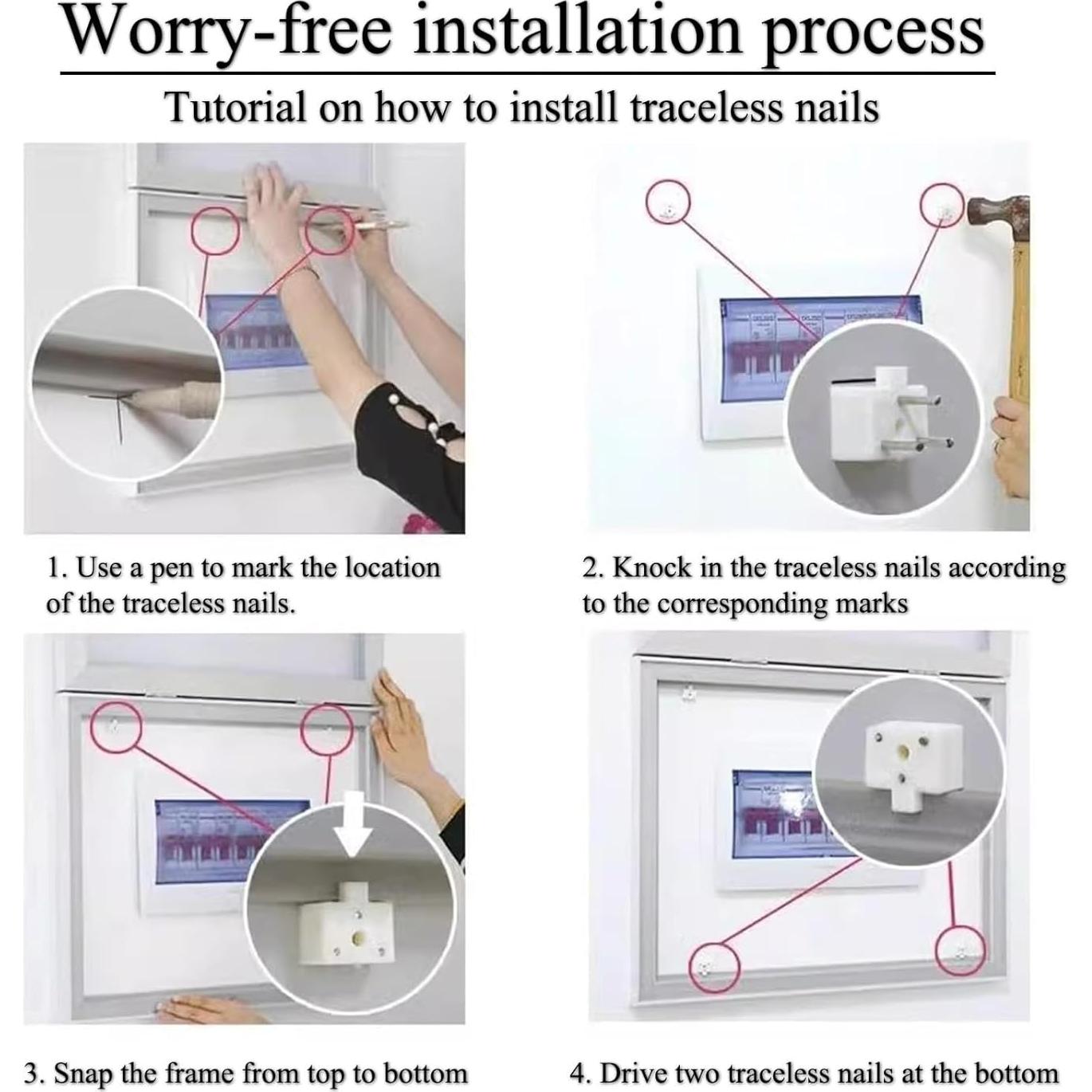 Cubierta Decorativa de Caja de Interruptores ECDEDVJ 49.8x69.9 cm