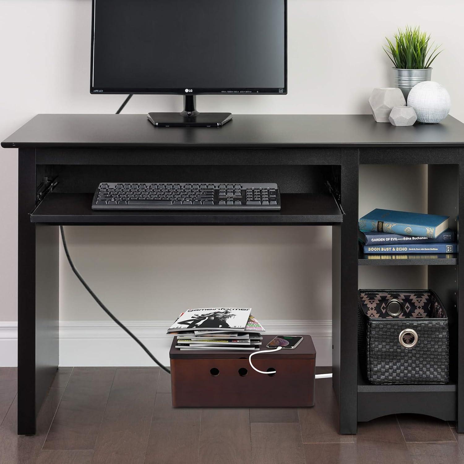 Caja Organizador de Cables Grande Lirches - Madera con Tapa Magnética