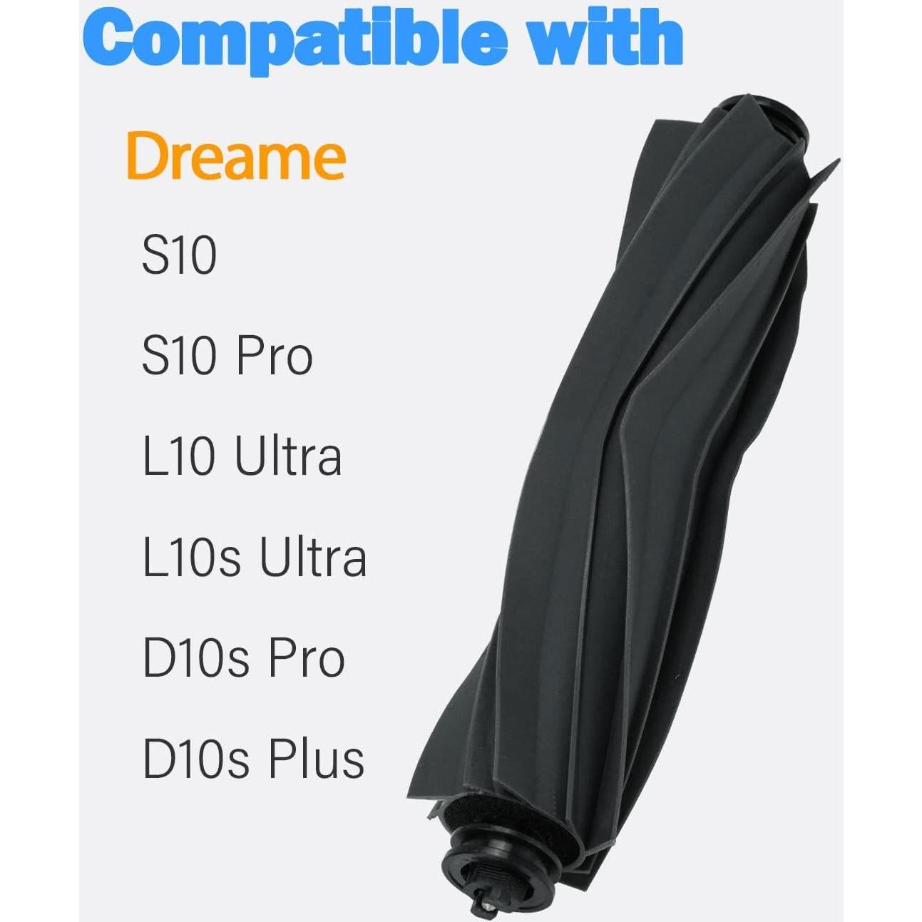 Accesorios de Cepillo Rodante BBT BAMBOOST para Dreame S10/S10 Pro/L10s Ultra/L10 Ultra/D10s Pro/D10s Plus - 2 Piezas de Repuesto