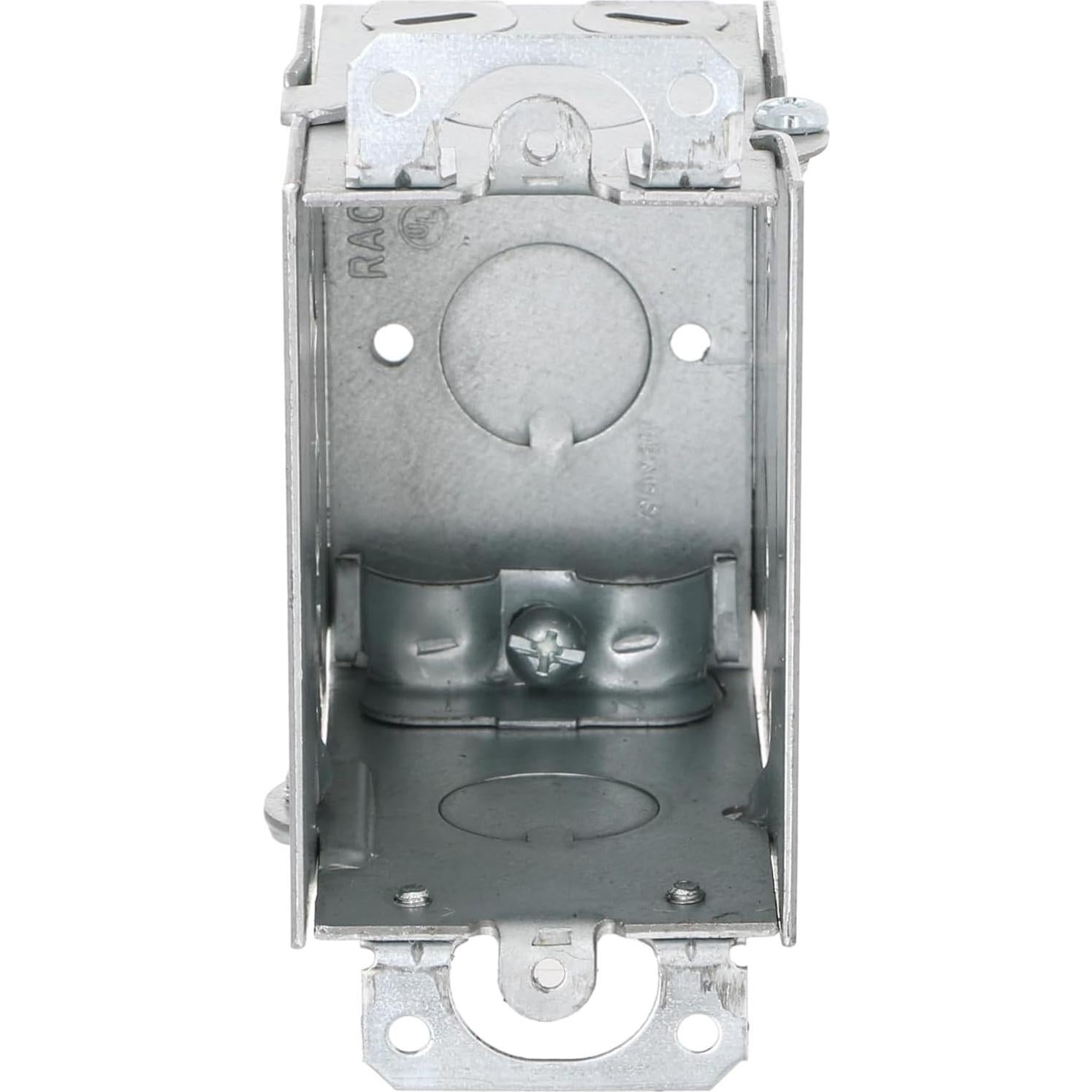 Caja de Interruptores RACO 8601 Acero 7.62x5.08cm Ajustable