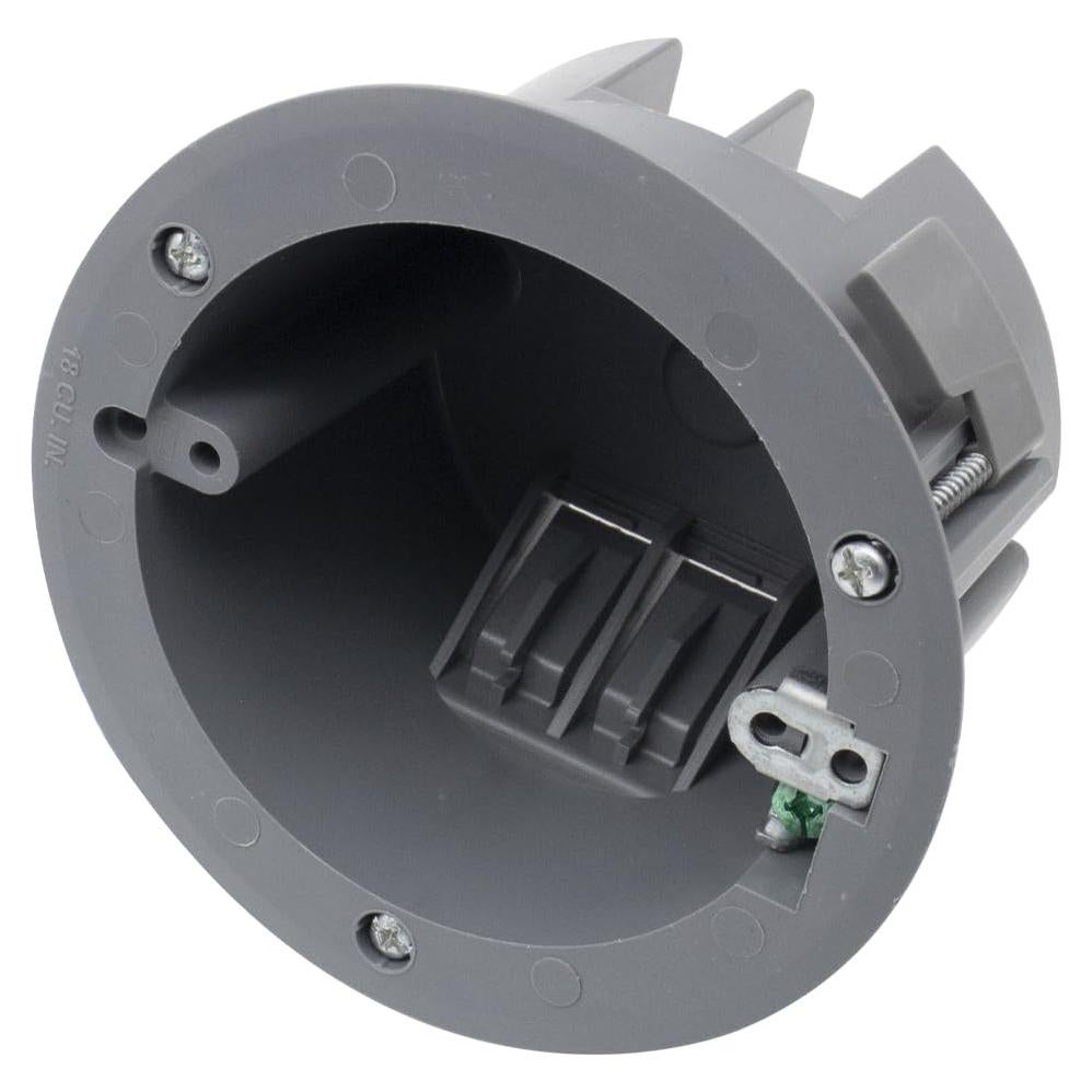 Caja de Techo Redonda MAKERELE 1 Gang 10.8 cm PVC 295.7 cm³