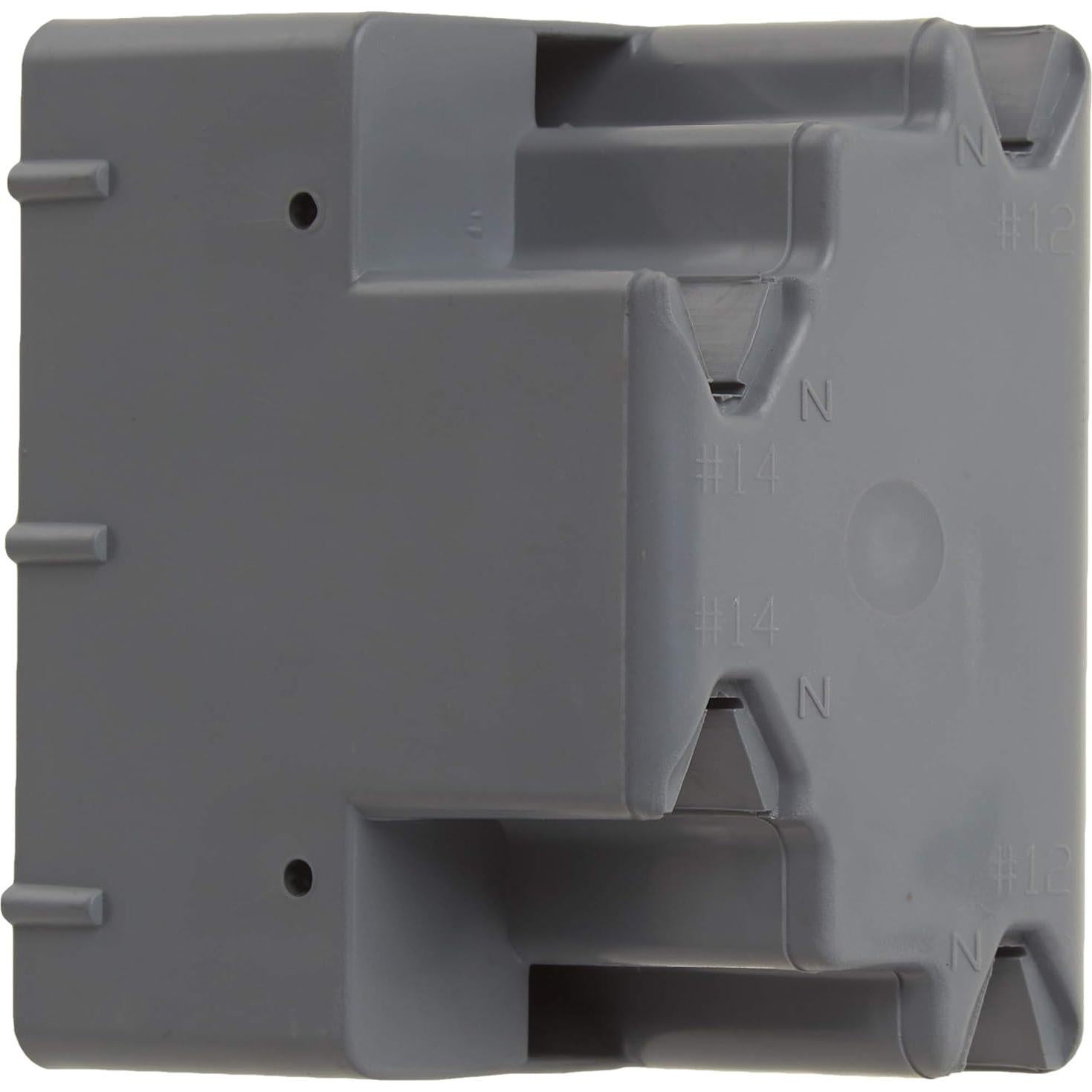 Caja Ajustable de Profundidad Southwire MSB1G4PK Gris 4 Unidades