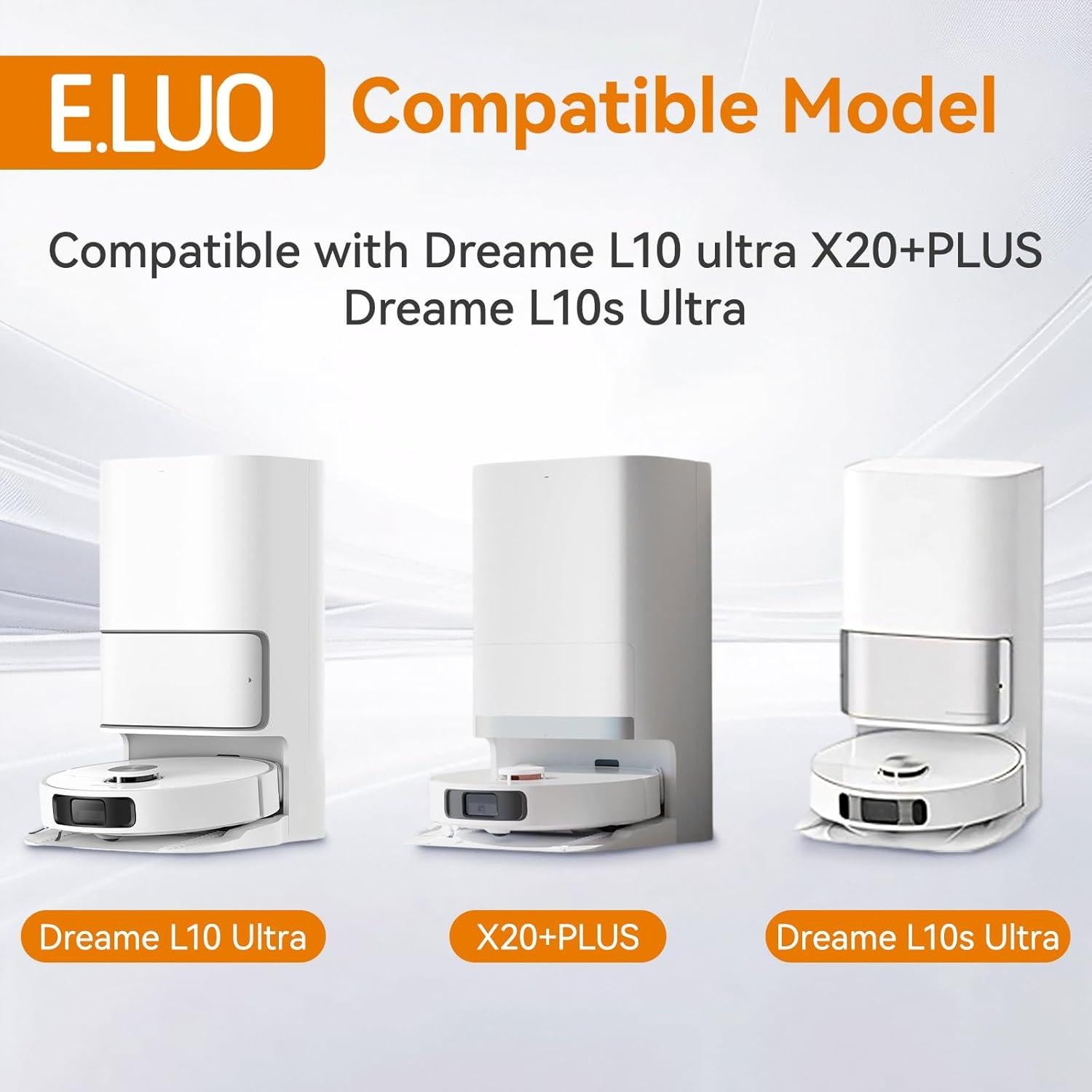 Kit de Repuestos E.LUO para Aspirador Dreame L10S Ultra - 18 Piezas