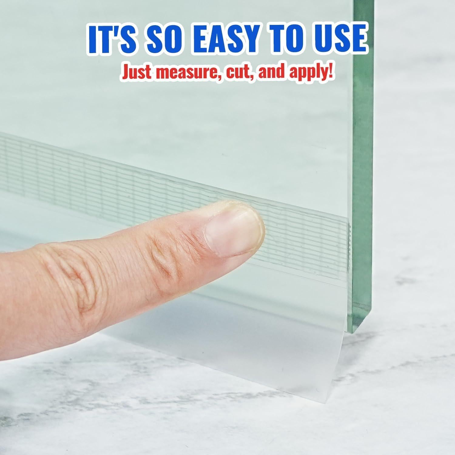 Tira de Sellado para Puerta OSAMEDA 10m Transparente