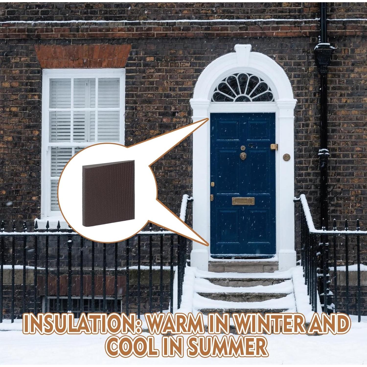 16 Sellos de Esquinas de Puerta LBTVO Autoadhesivos Negros