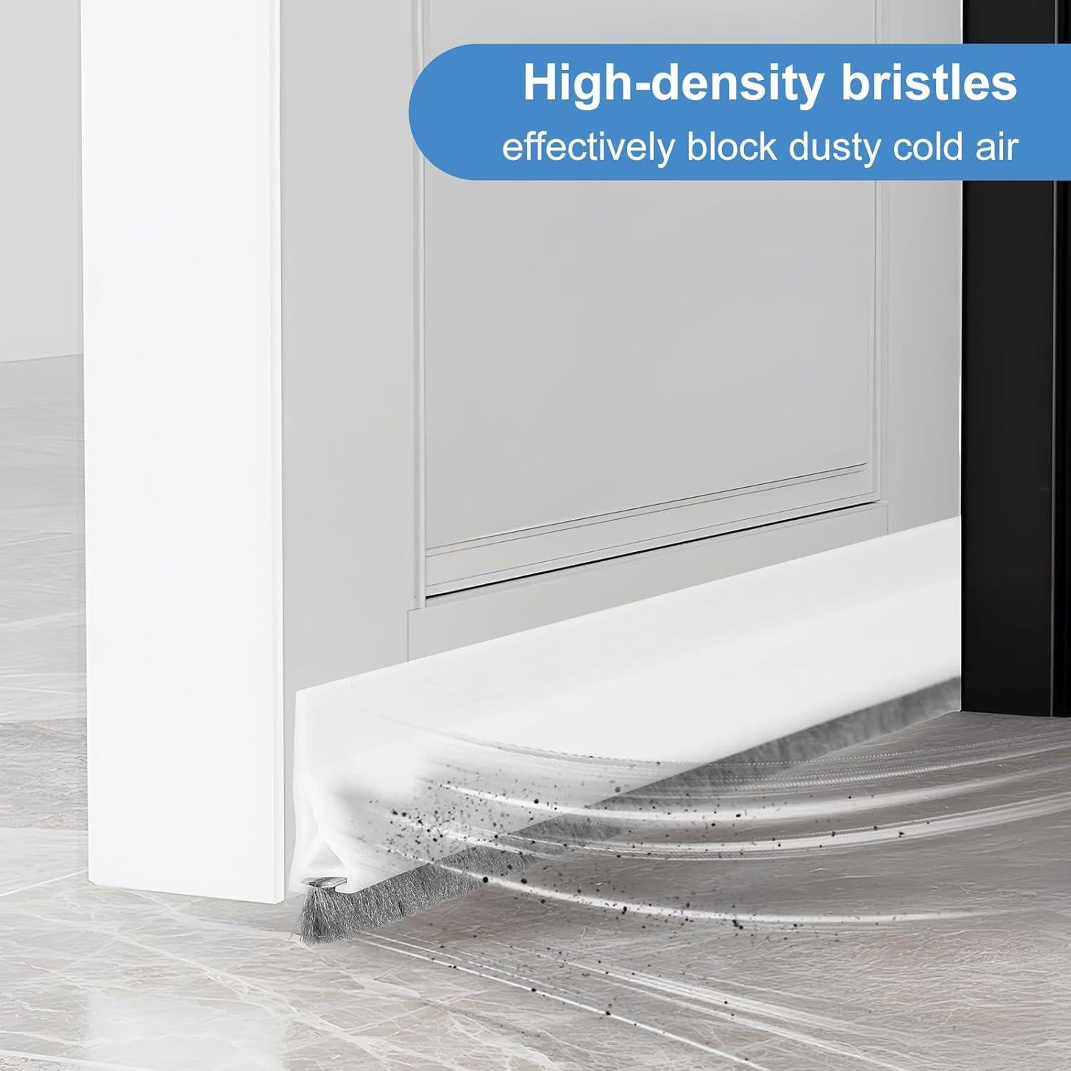 Tapón de Draft Autoadhesivo YBEATY 1m para Puerta - Aislamiento Acústico