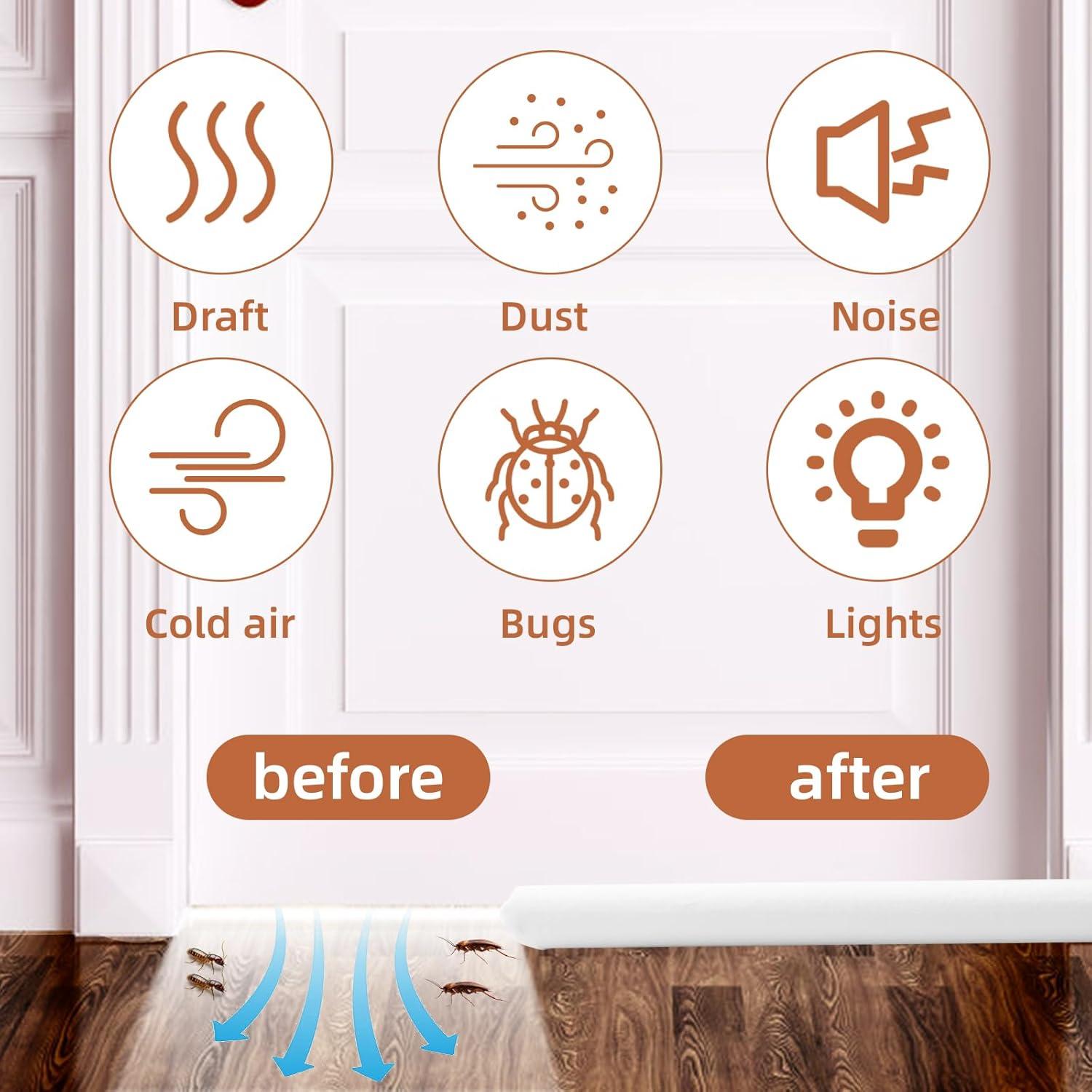 Relleno de Grietas para Puertas Yieldranger 30-36" Blanco