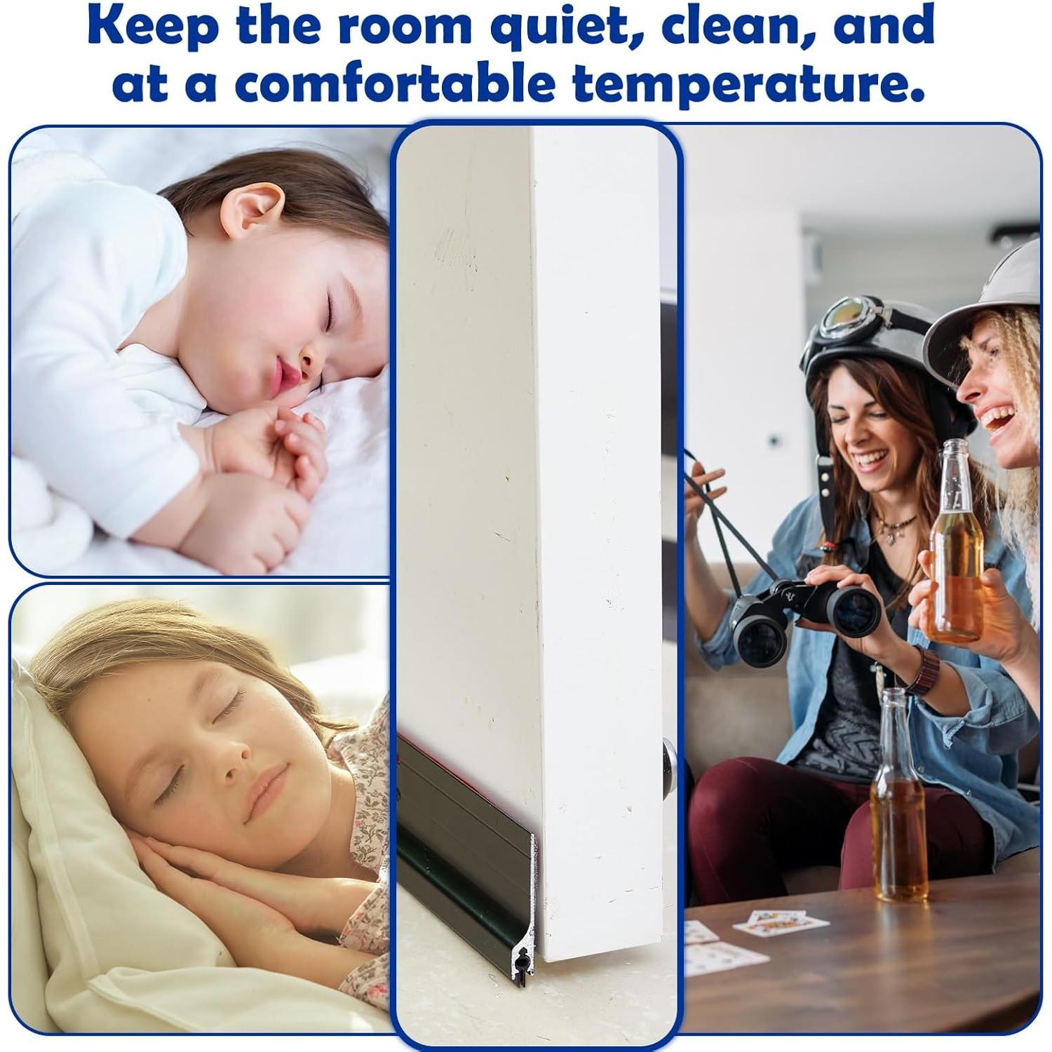 Cortaviento de Metal Gisafai 2 Pcs 91.44 cm Negro