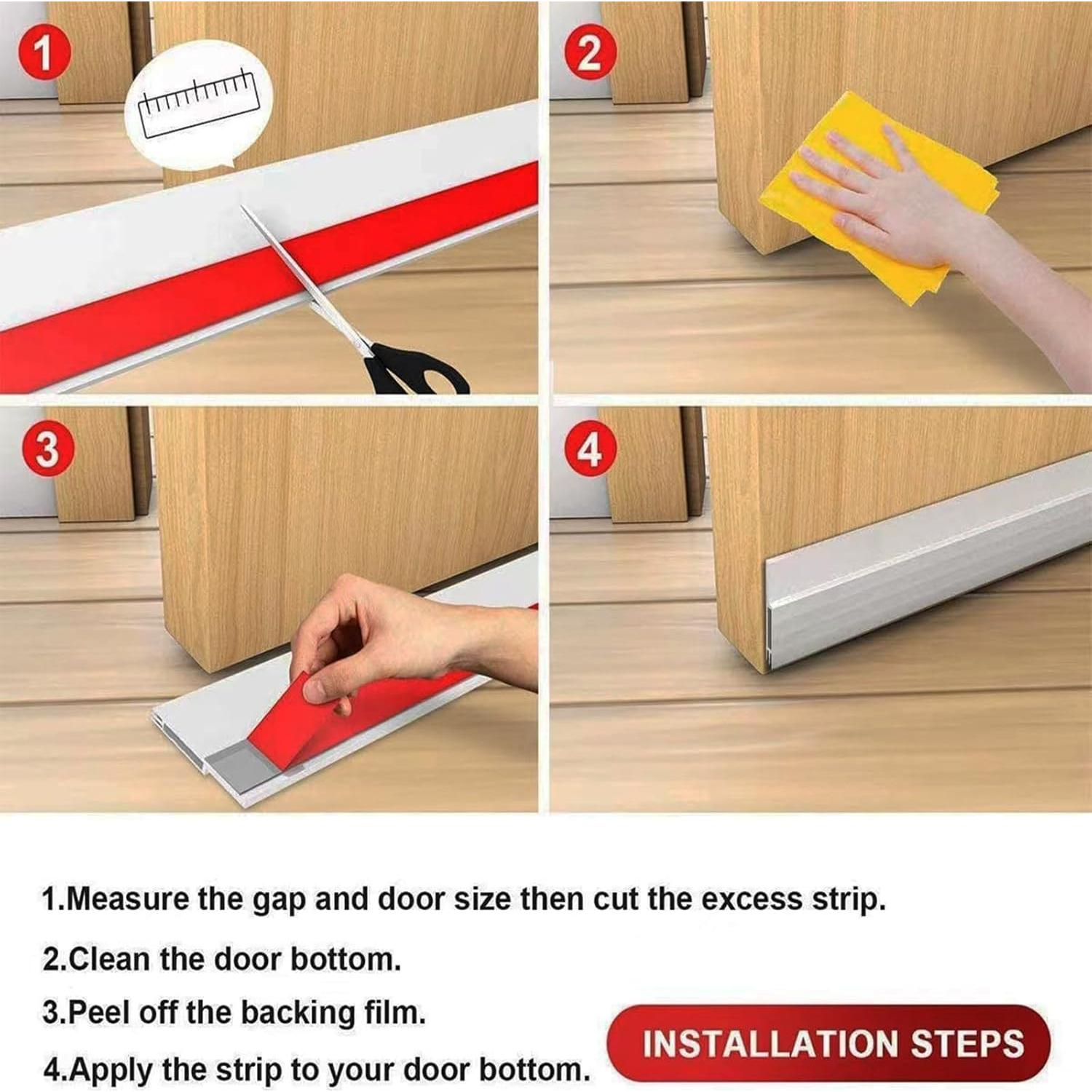 Tapón de Draft YIZHONG para Puertas - Barrera Insectos y Polvo