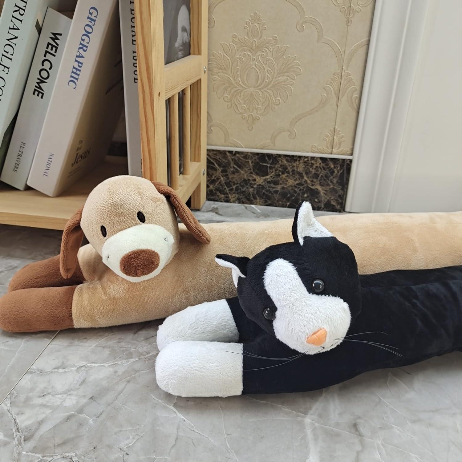 Parada de Corriente de Aire Tela Aislante Acústico Perro 96 cm