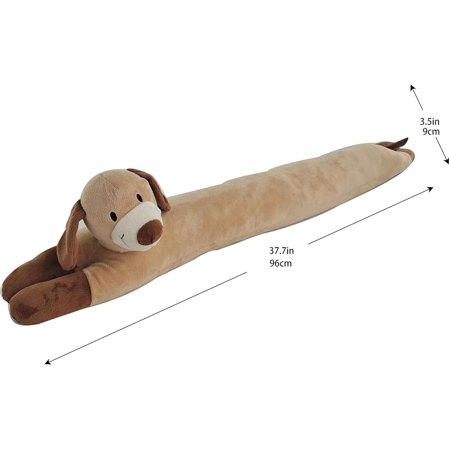 Parada de Corriente de Aire Tela Aislante Acústico Perro 96 cm