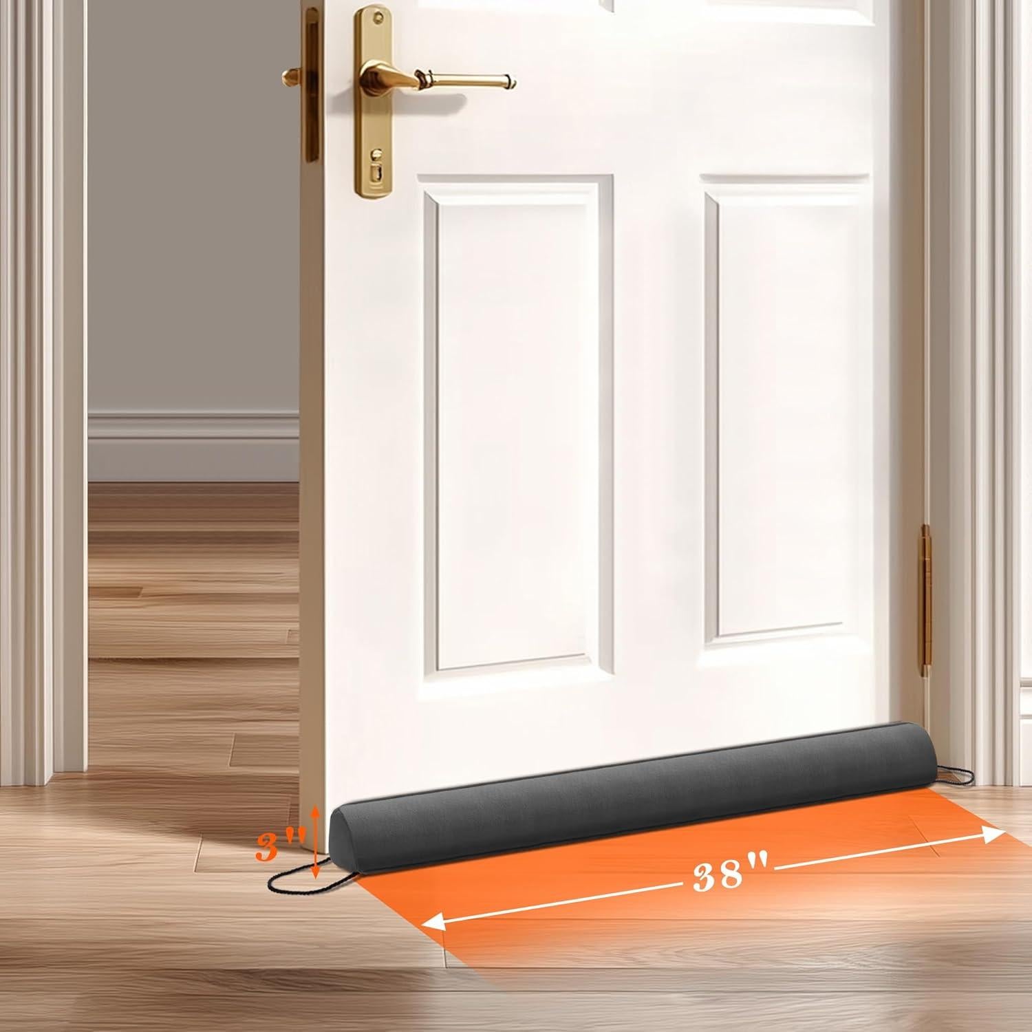 Tapón de Corriente para Puerta Sunolga 96.5 cm Gris Oscuro