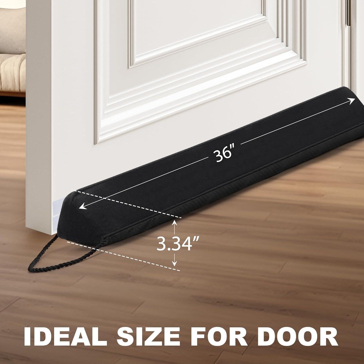 Tapón de Draft UUYUUY 36" (91.44 cm) Negro para Puerta