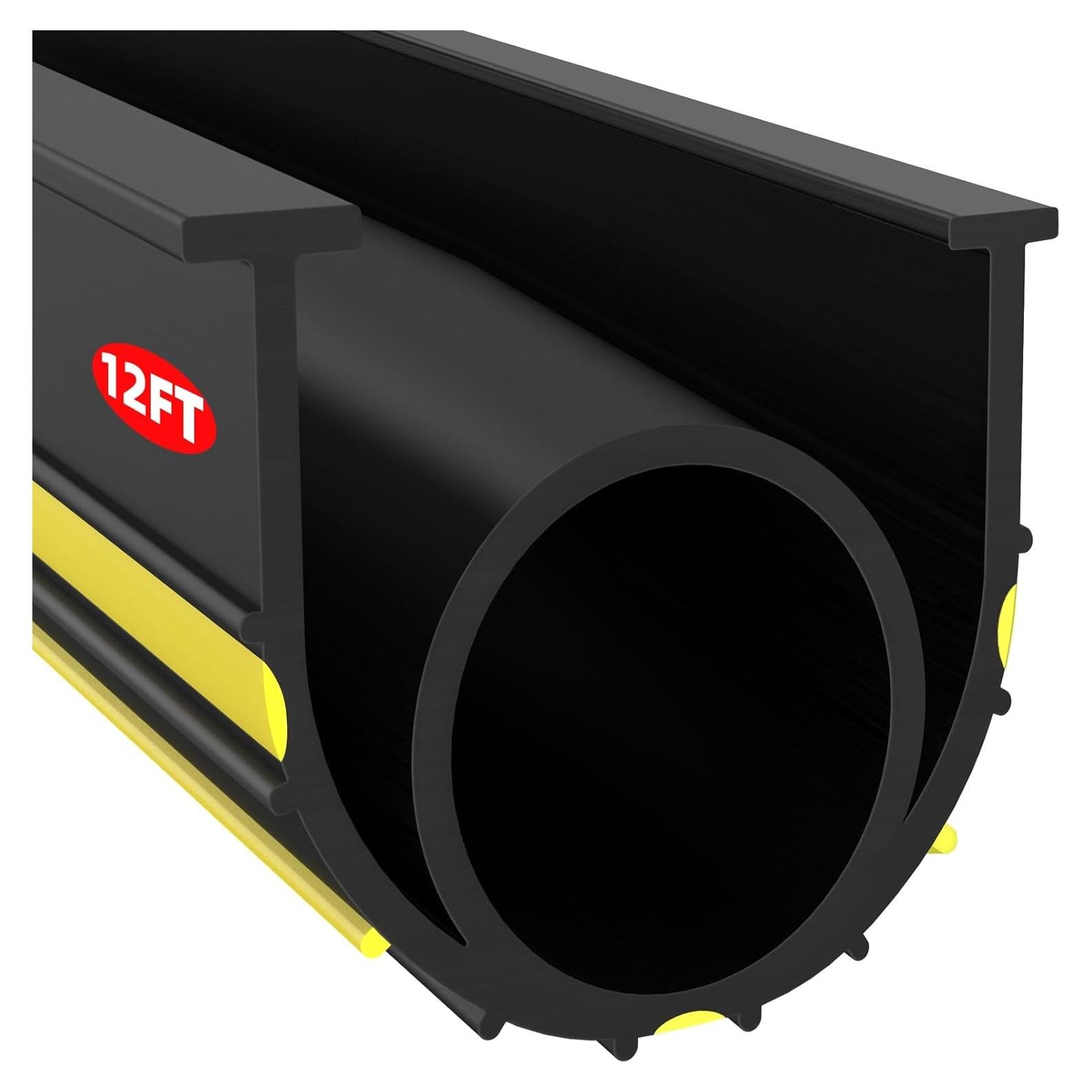 Sello de Goma para Puerta de Garaje Jin&Bao 12FT Amarillo