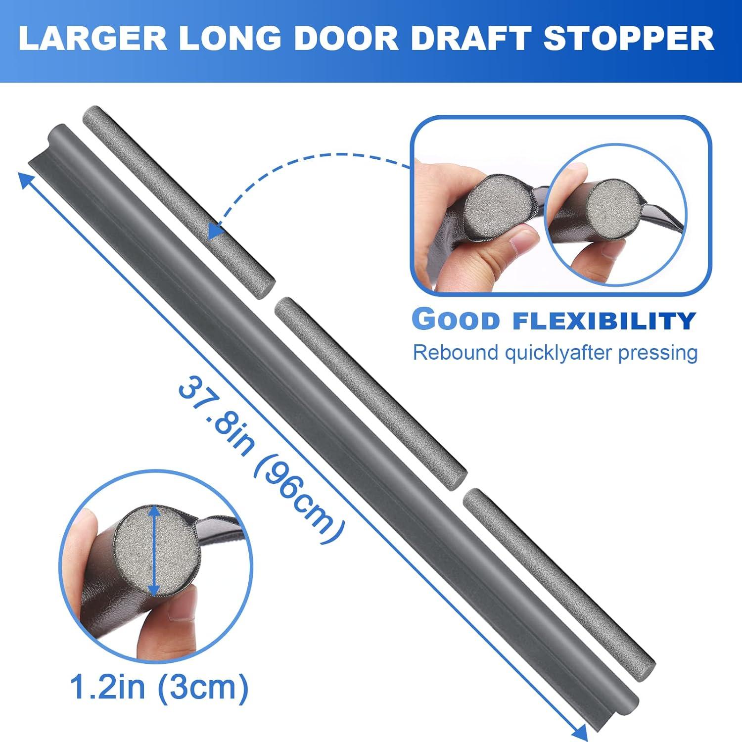 Tapón para Corrientes de Aire GWSNIO 94 cm Ajustable Gris