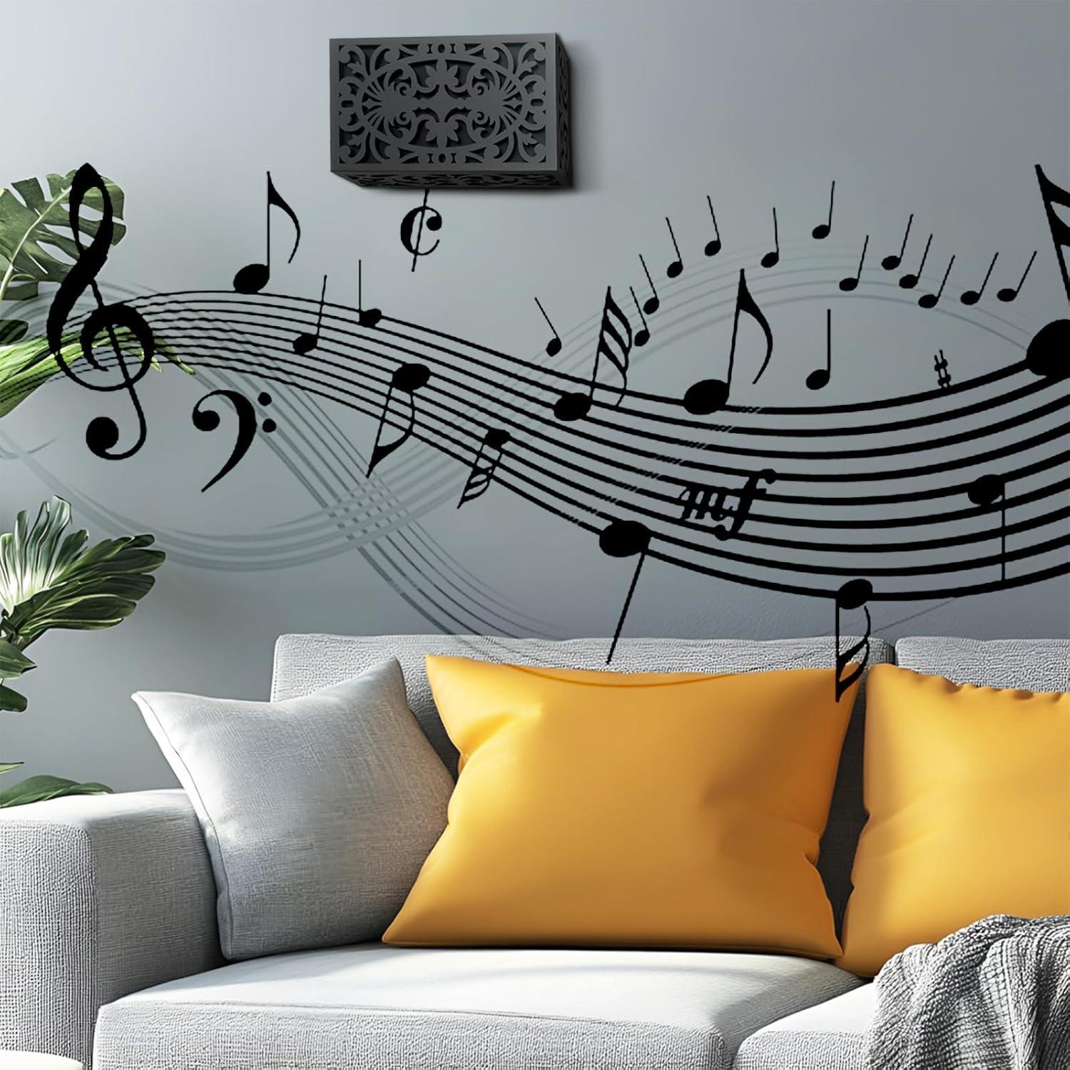 Cubierta de Timbre de Puerta de Madera Negra GRAUES 25x20x8cm