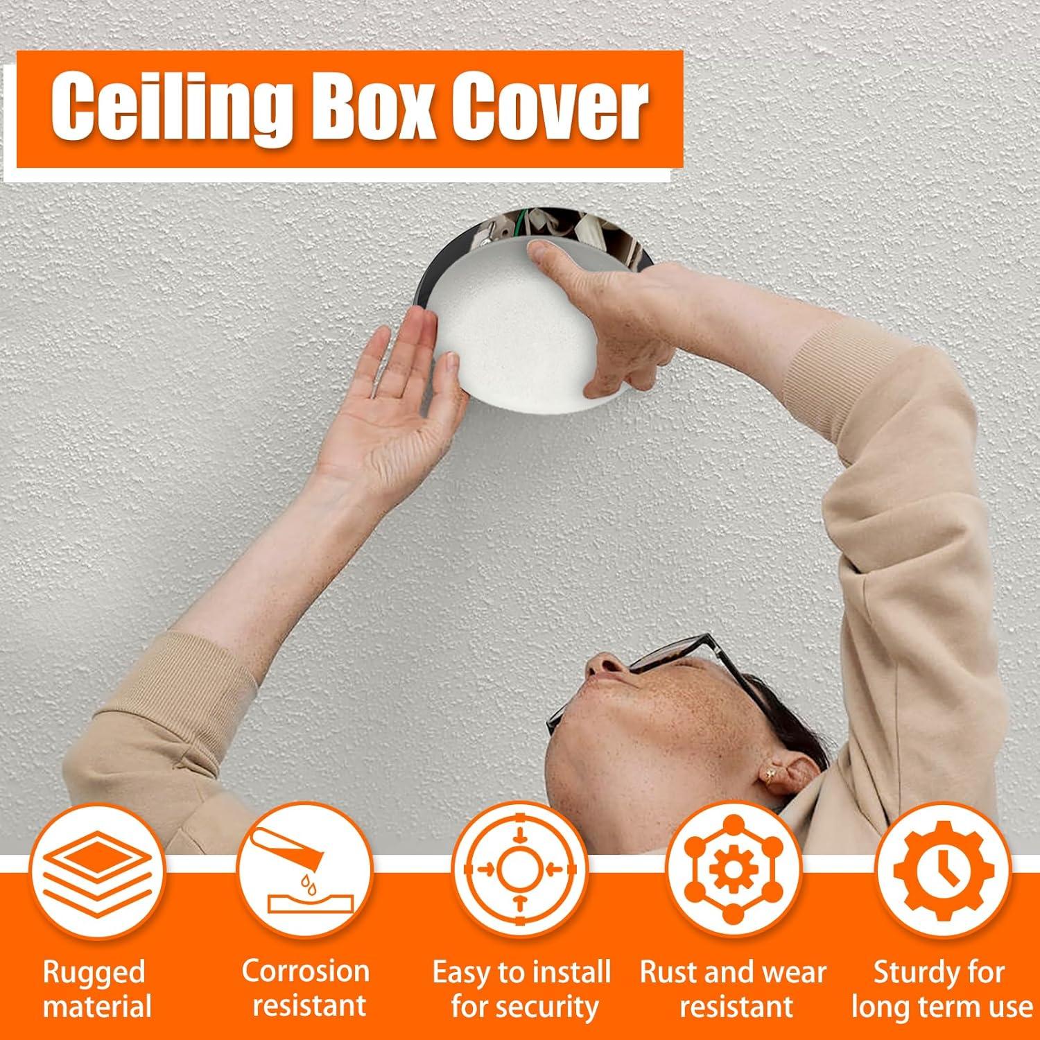 Placa de Cubierta de Techo Eudaimonia CP3540 - 5 Pcs Blanca