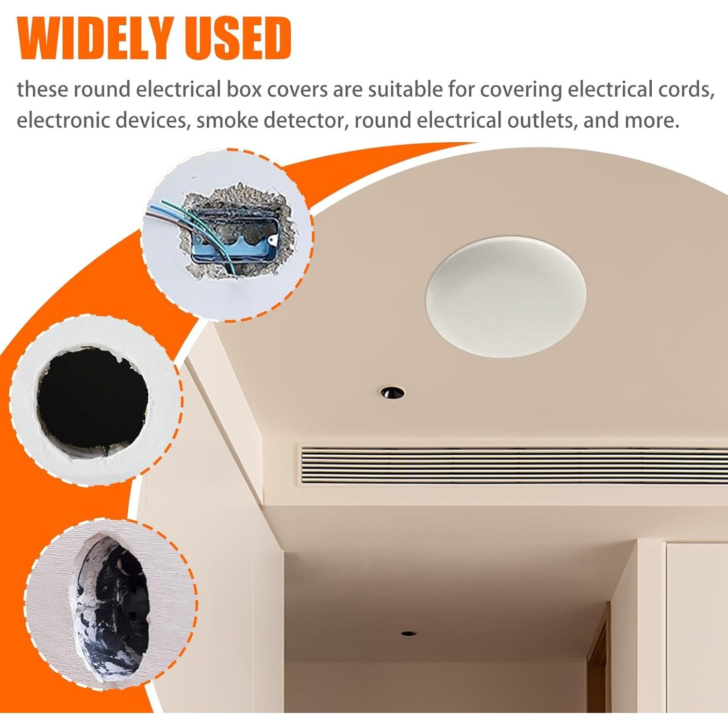 Placa de Cubierta de Techo Eudaimonia CP3540 - 5 Pcs Blanca