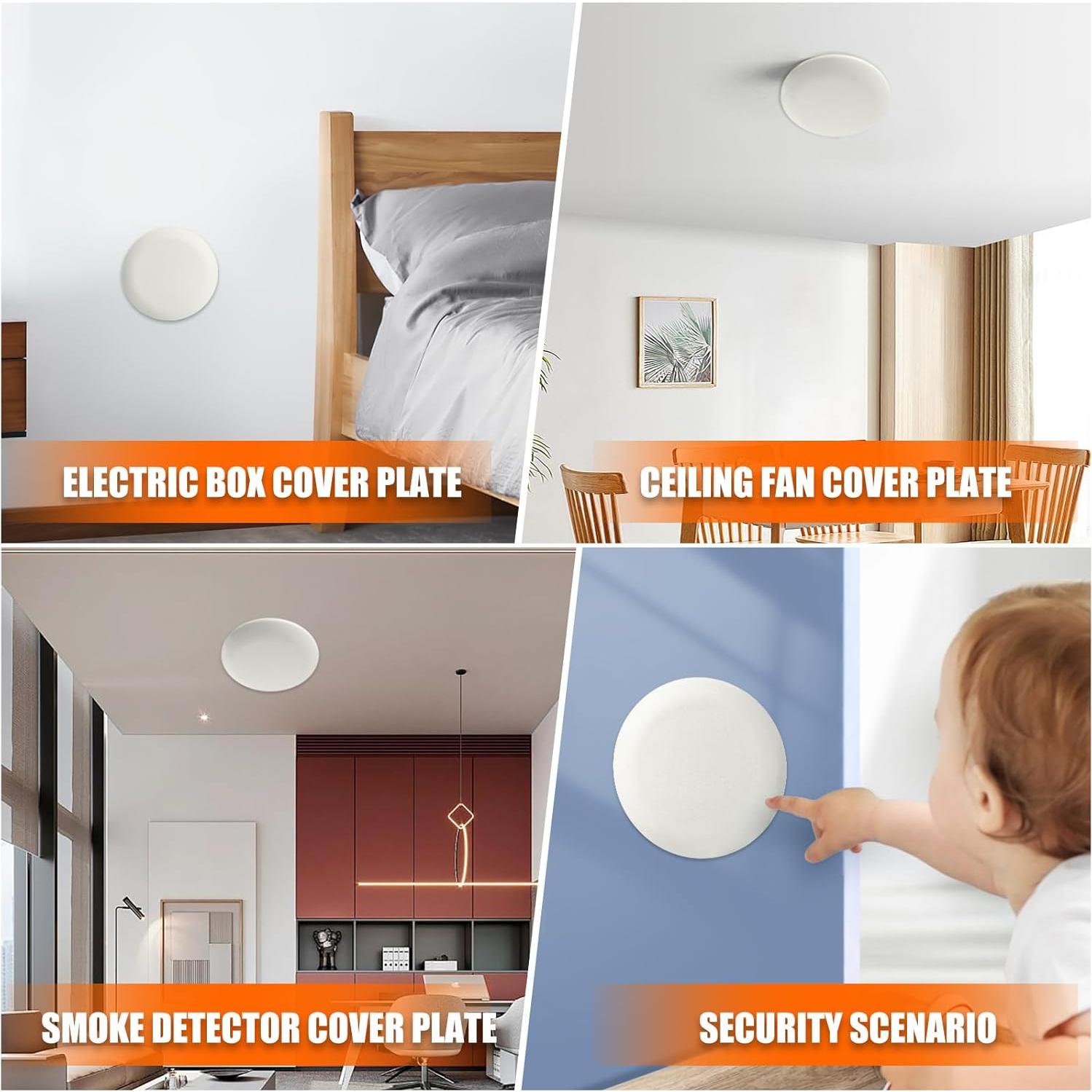 Placa de Cubierta de Techo Eudaimonia CP3540 - 5 Pcs Blanca