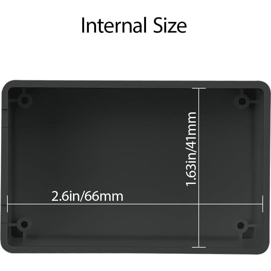 Caja de Proyecto Eléctrico LeMotech 10 Piezas 70x45x29mm