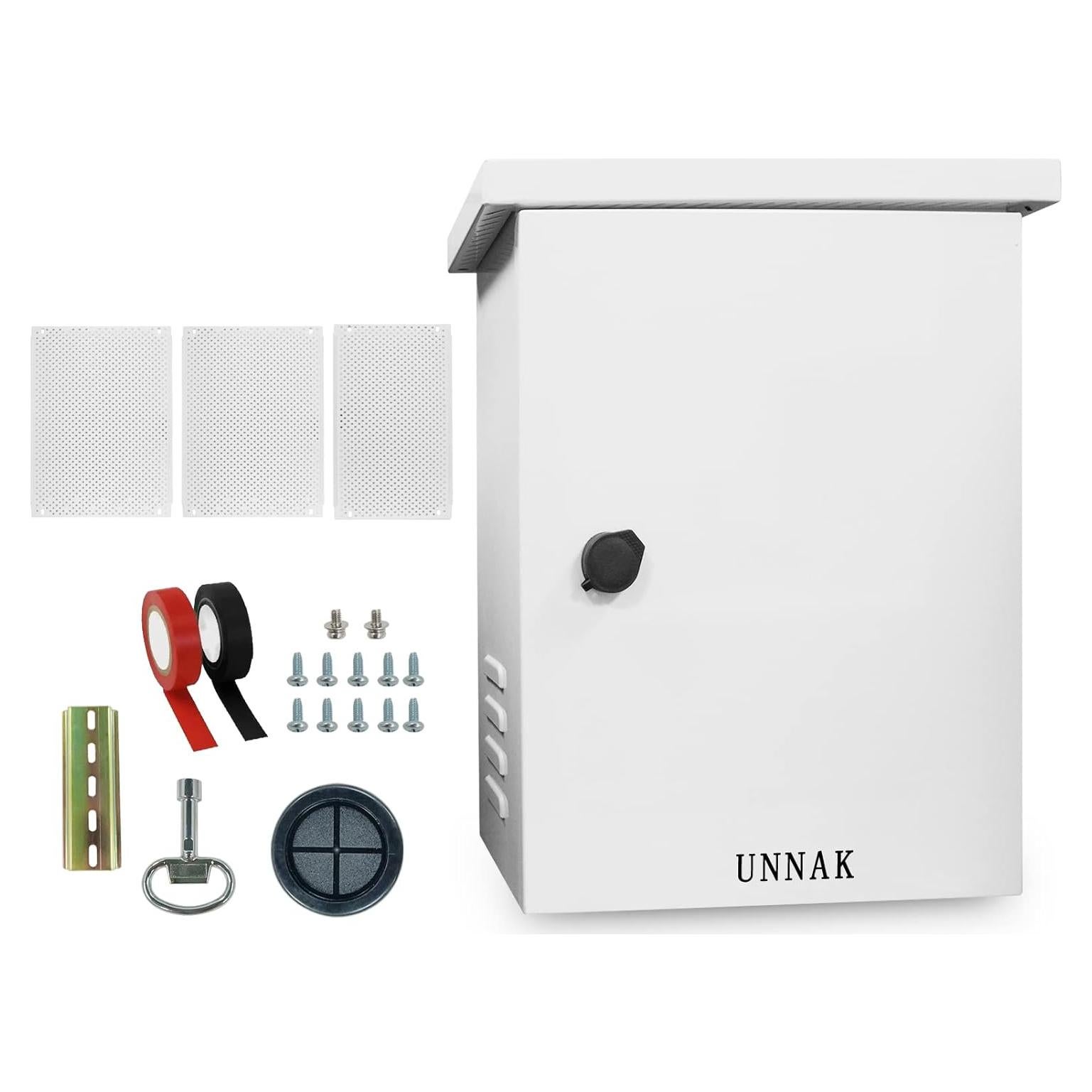 Caja Eléctrica Exterior UNNAK 500x400x200mm Anticorrosión