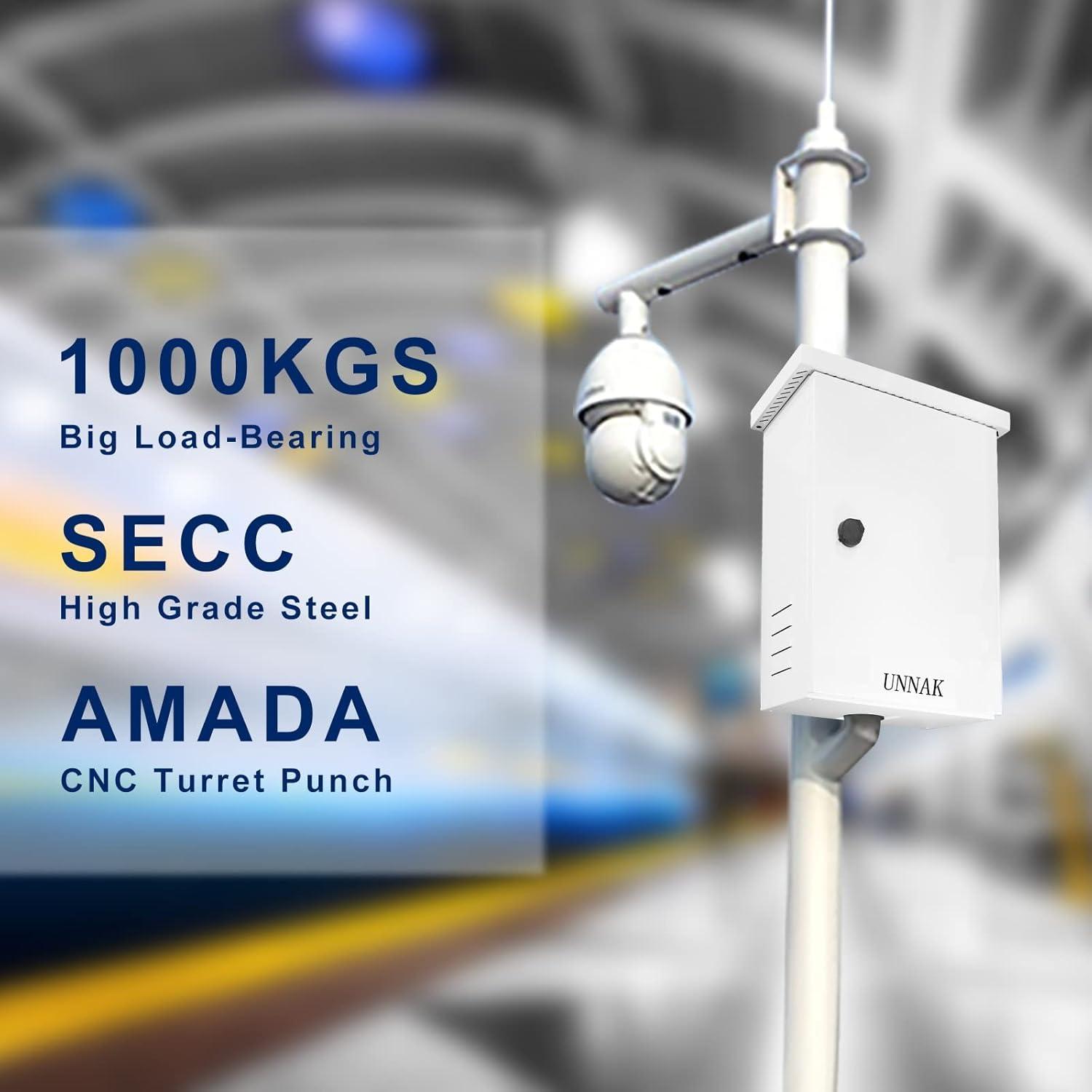 Caja Eléctrica Exterior UNNAK 500x400x200mm Anticorrosión