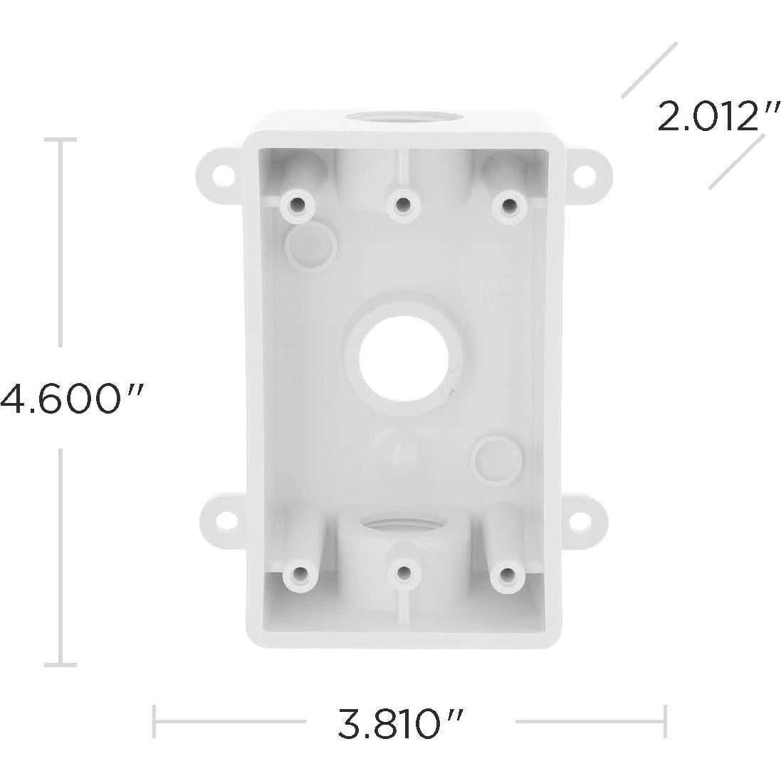 Caja a Prueba de Climas BELL PSB37550WH 2" Blanca 1-Gang