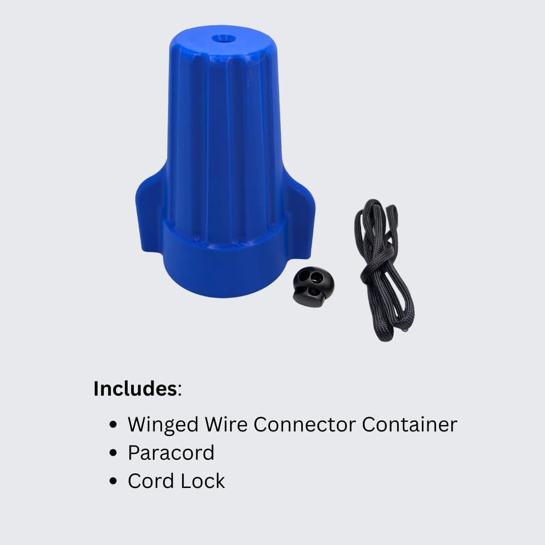 Organizador de Conectores Eléctricos Peachy Buns - Caja Azul