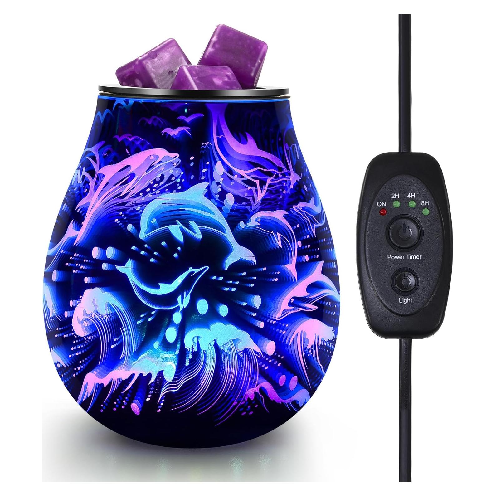 Calentador de Cera Eléctrico Inrorans DolphinTimer con Temporizador