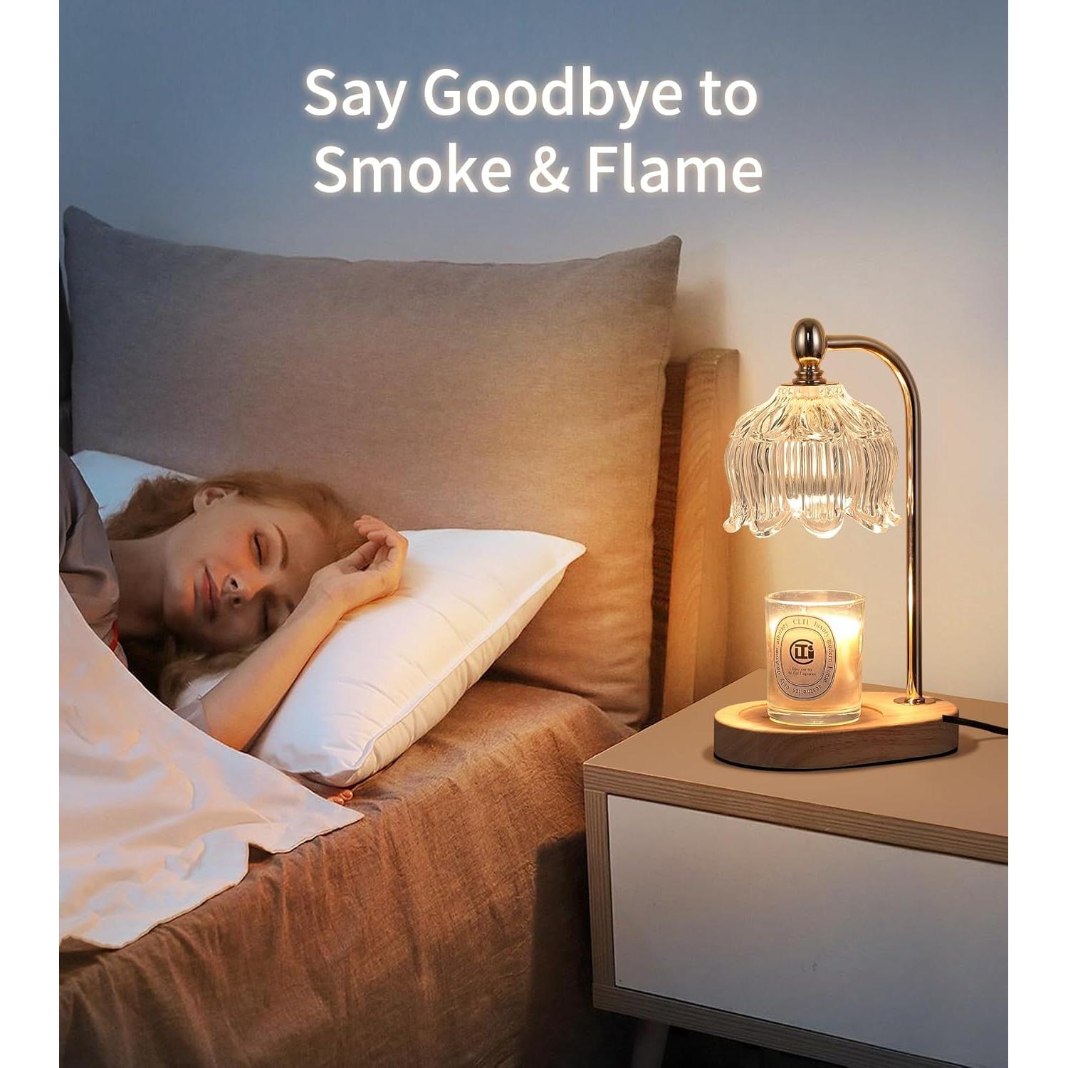 Lámpara Calentadora de Velas MEIXI T6008 con Temporizador y Regulador