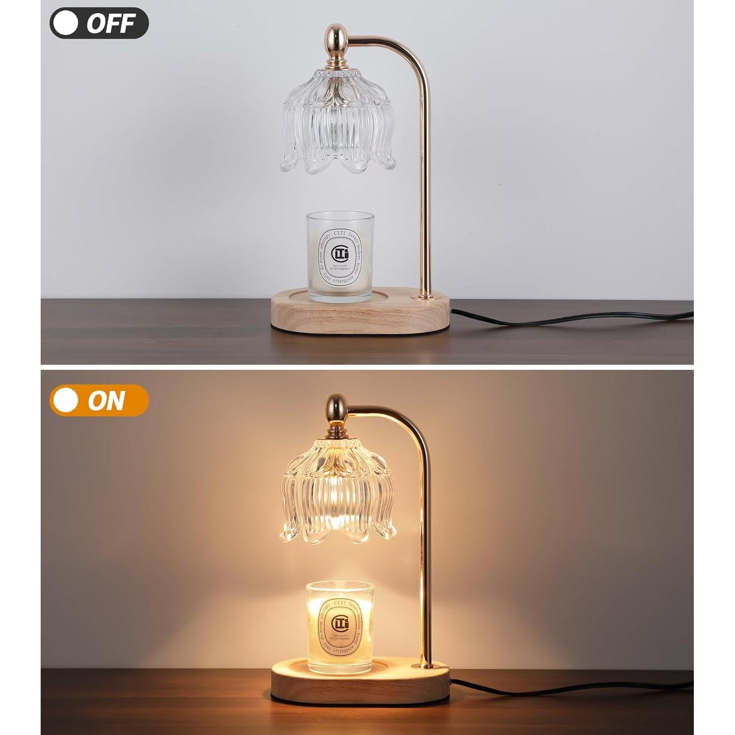 Lámpara Calentadora de Velas MEIXI T6008 con Temporizador y Regulador