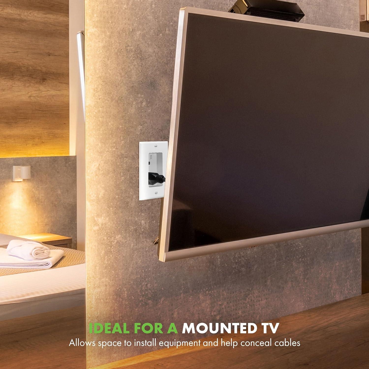 Toma de Corriente Dúplex Empotrada TOPGREENER 15A 125V Blanco 2 Pzs