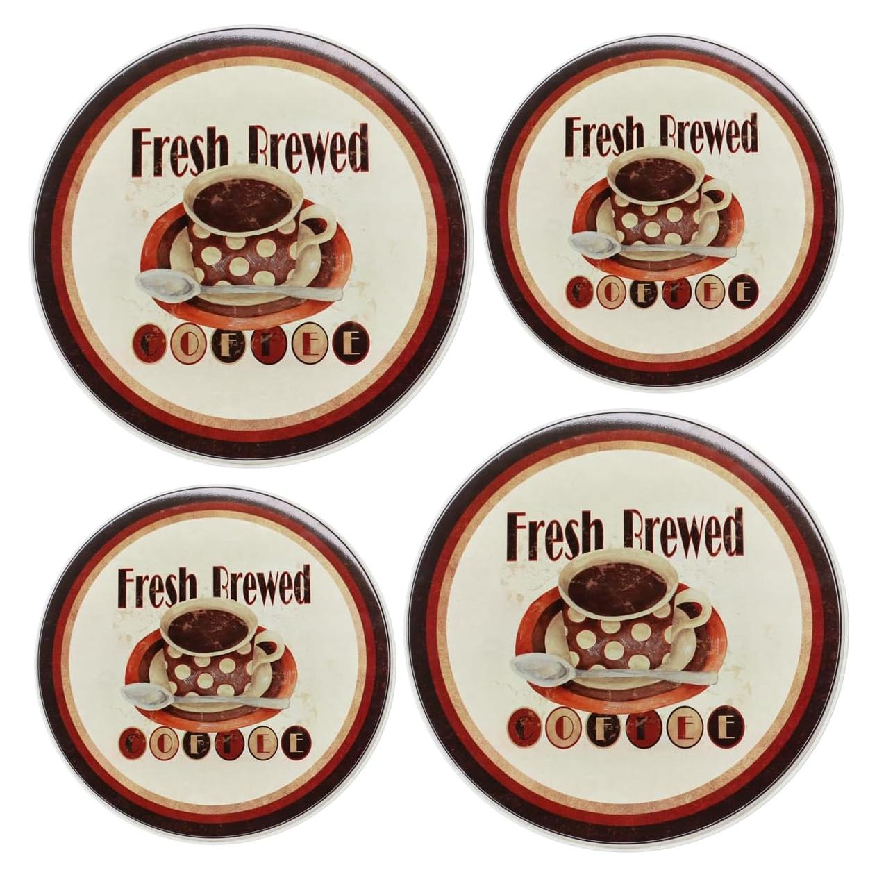 Cubiertas para quemadores de estufa eléctrica Reston Lloyd 4 piezas