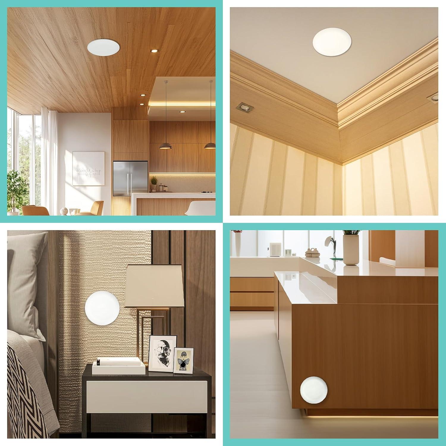 5 Placas de Cubierta de Techo Tinoaly 13.6cm Blancas