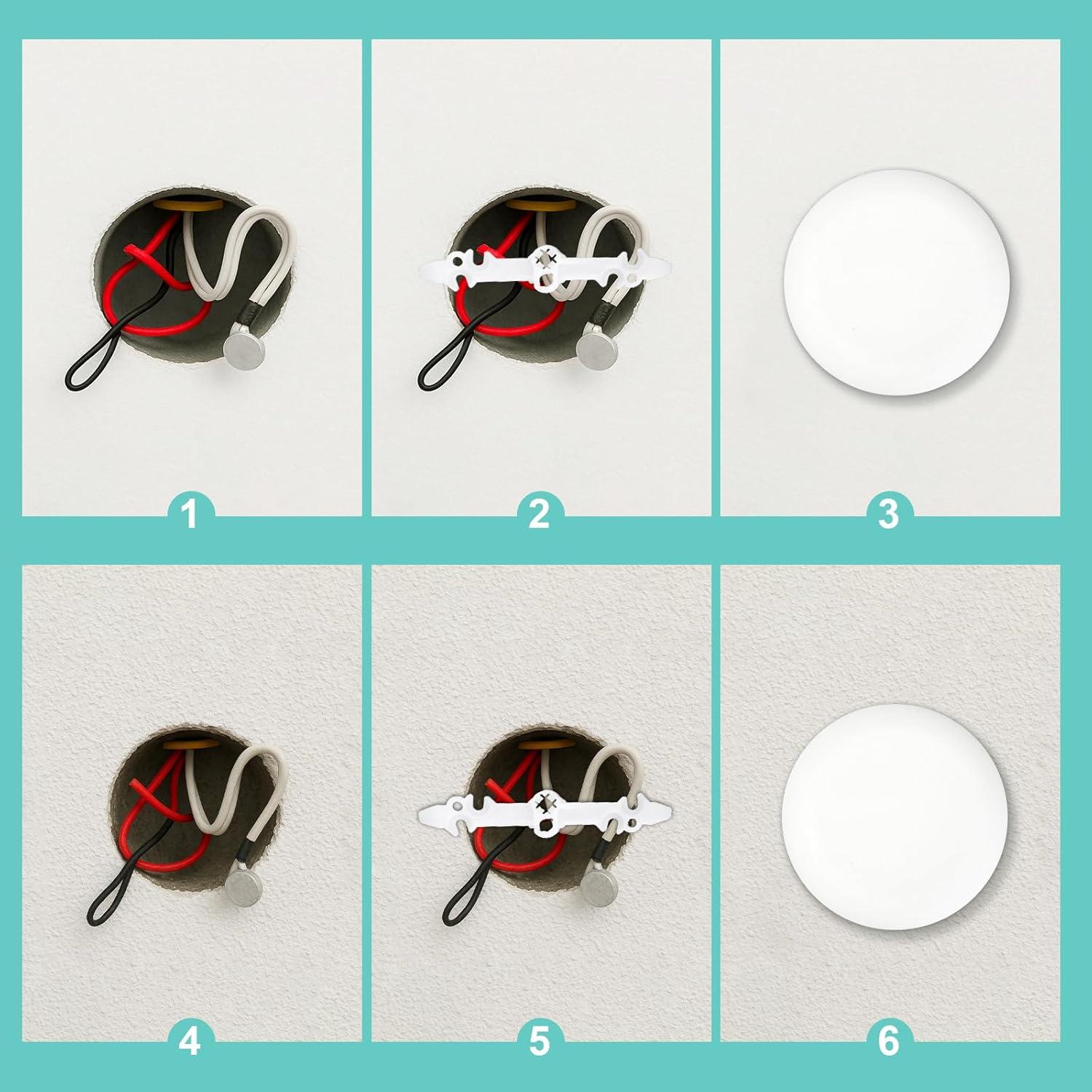 5 Placas de Cubierta de Techo Tinoaly 13.6cm Blancas