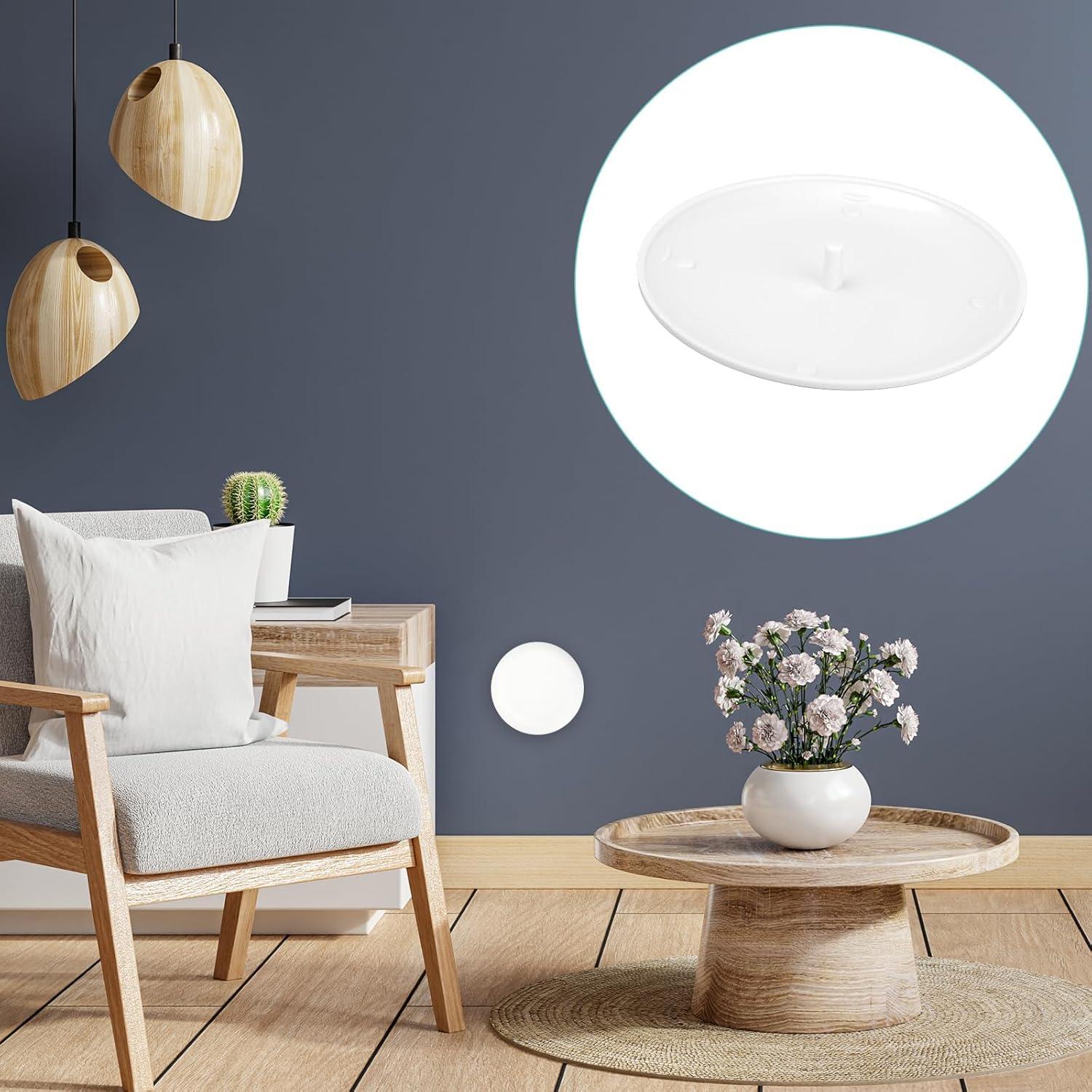 5 Placas de Cubierta de Techo Tinoaly 13.6cm Blancas