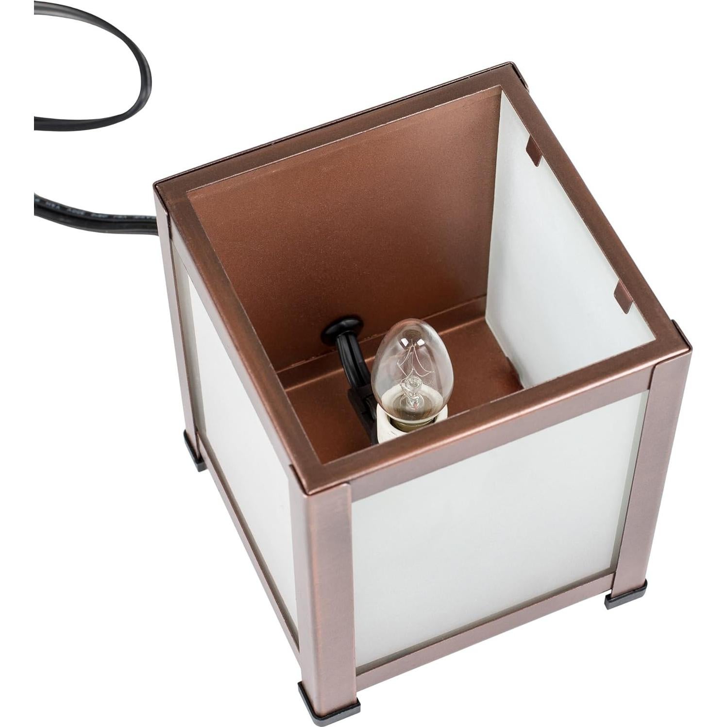 Calentador de Cera y Aceite Elanze Designs Tono Cobre 25W