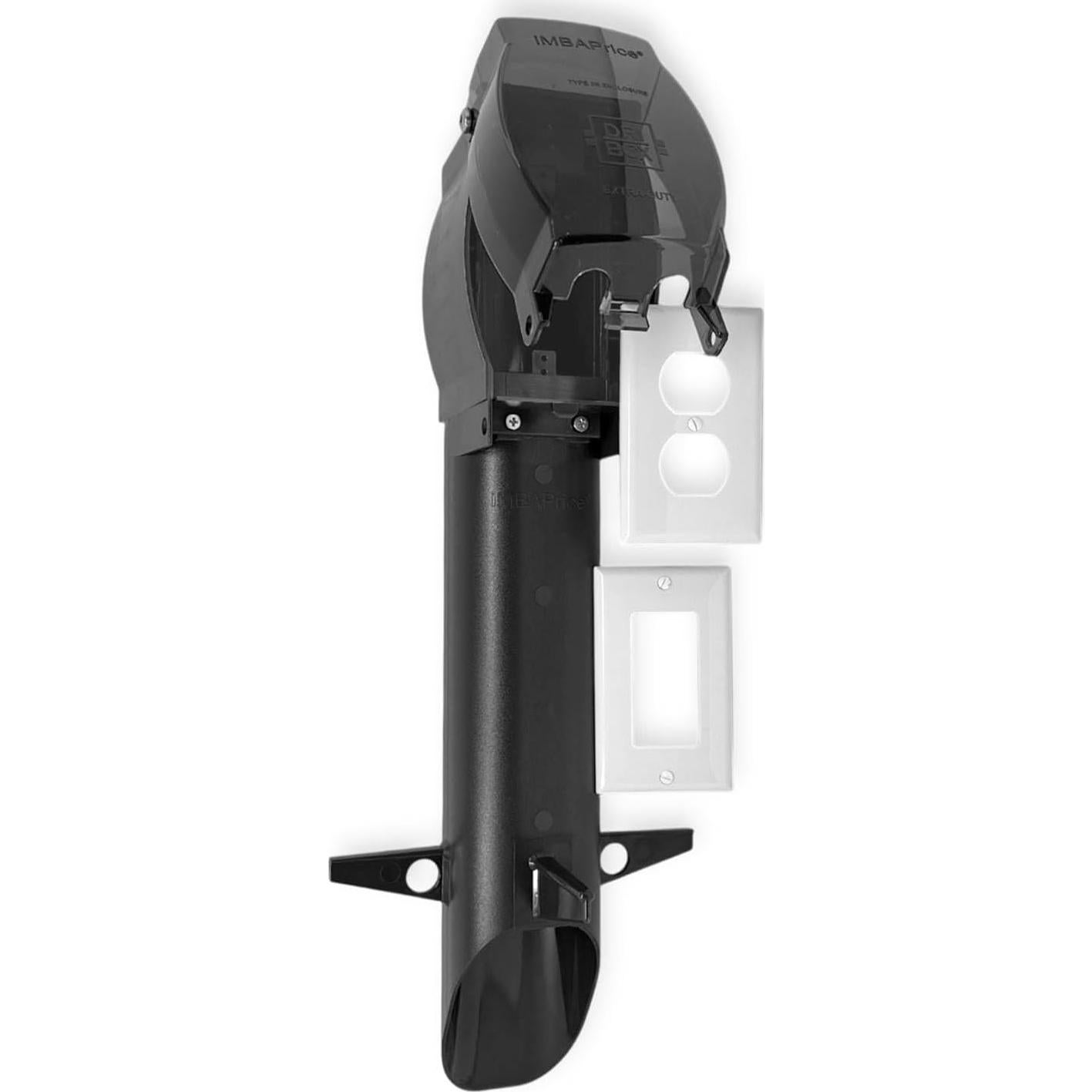 Poste de Iluminación Jardín iMBAPrice GPD19B Negro 19.5"