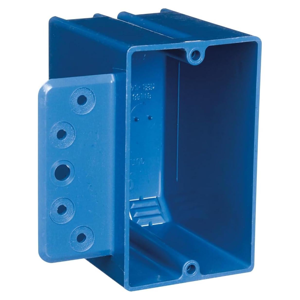 Caja de Enchufe Carlon B118B-UPC 1 Gang PVC Azul 9.53x5.72x7.43 cm