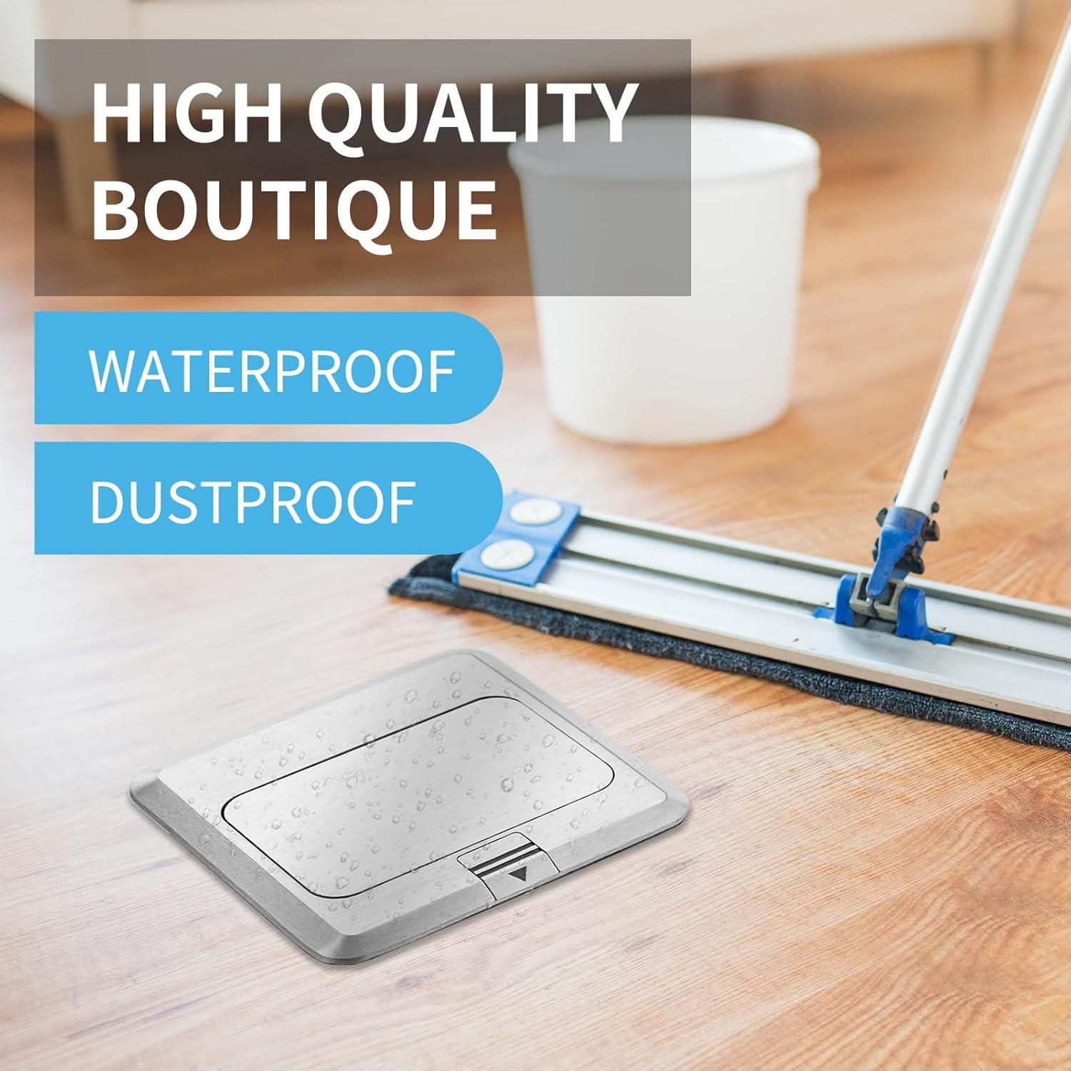 Enchufe empotrado Vagueior 20A + 4.8A USB a prueba de agua