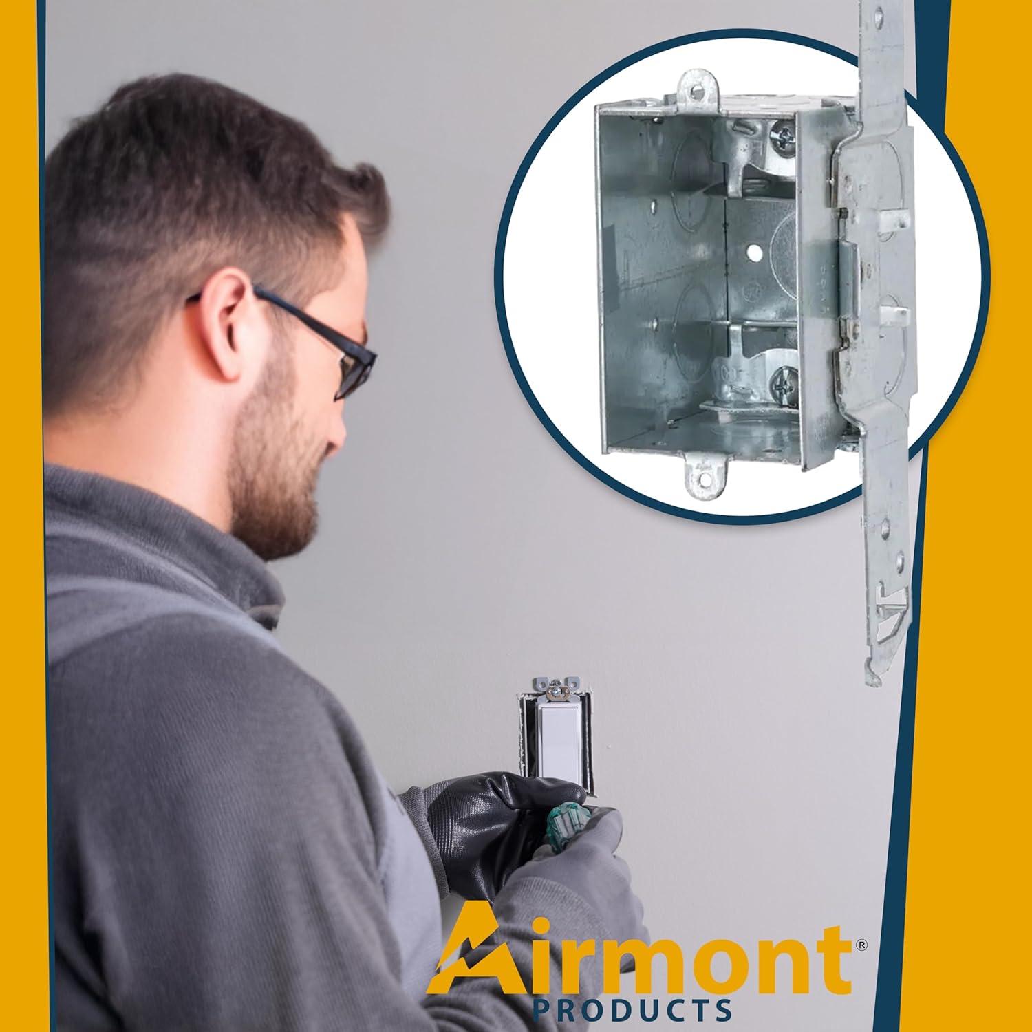 Caja de Interruptor Eléctrica Airmont 2" x 3" Agrupable