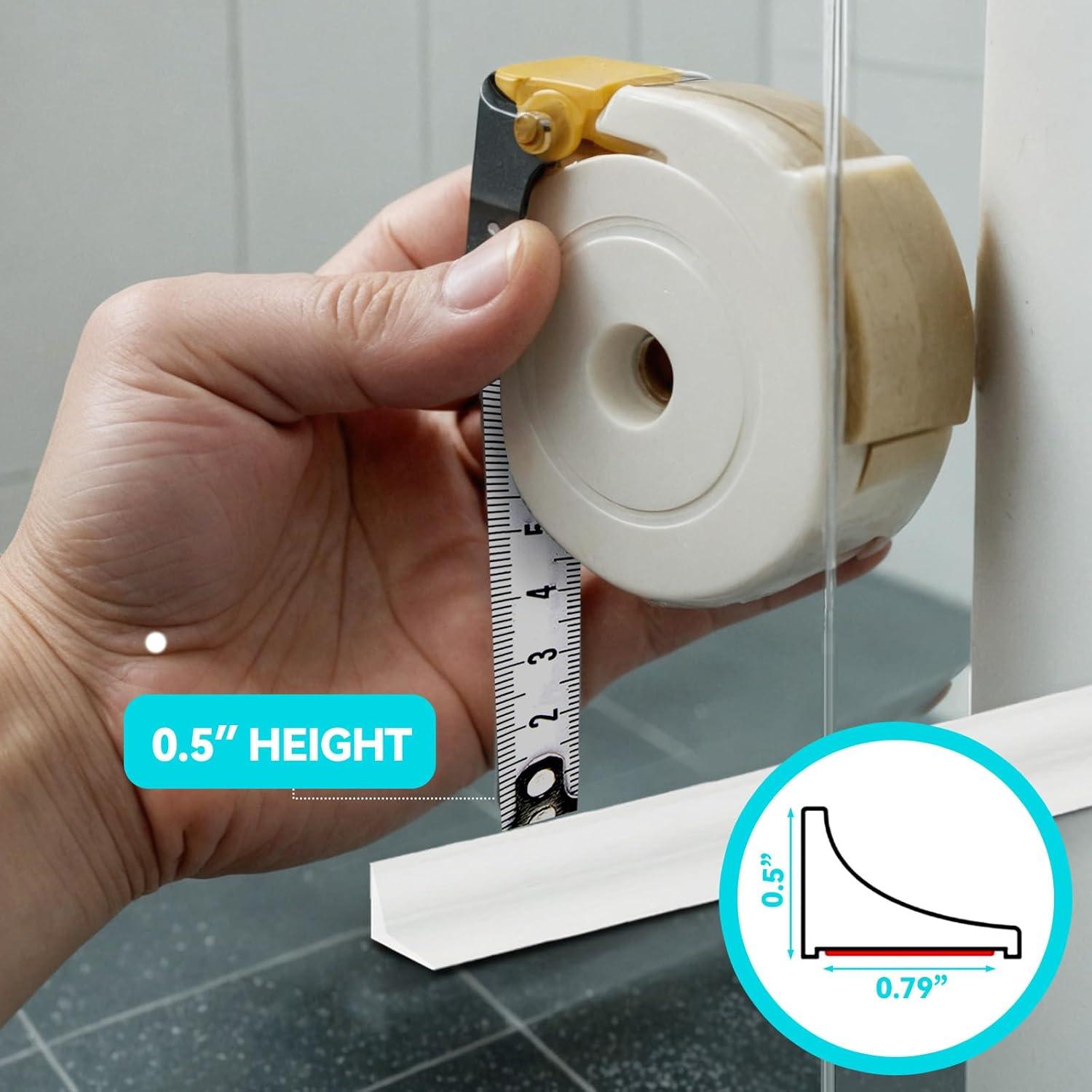 Umbral de Ducha DLYYPLUS 67" (170.18 cm) Autoadhesivo